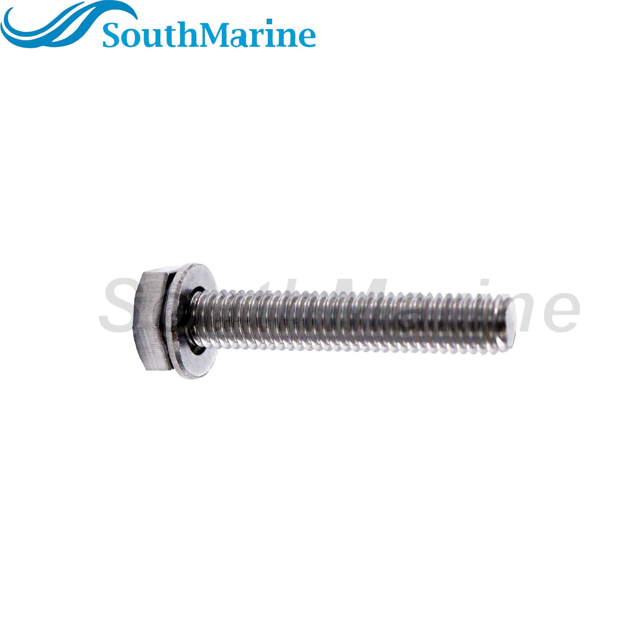 Boat Engine 95895-06035 95D95-06035 95880-06035 Screw Bolt with Washer for Yamaha 4HP 5HP 6HP 8HP