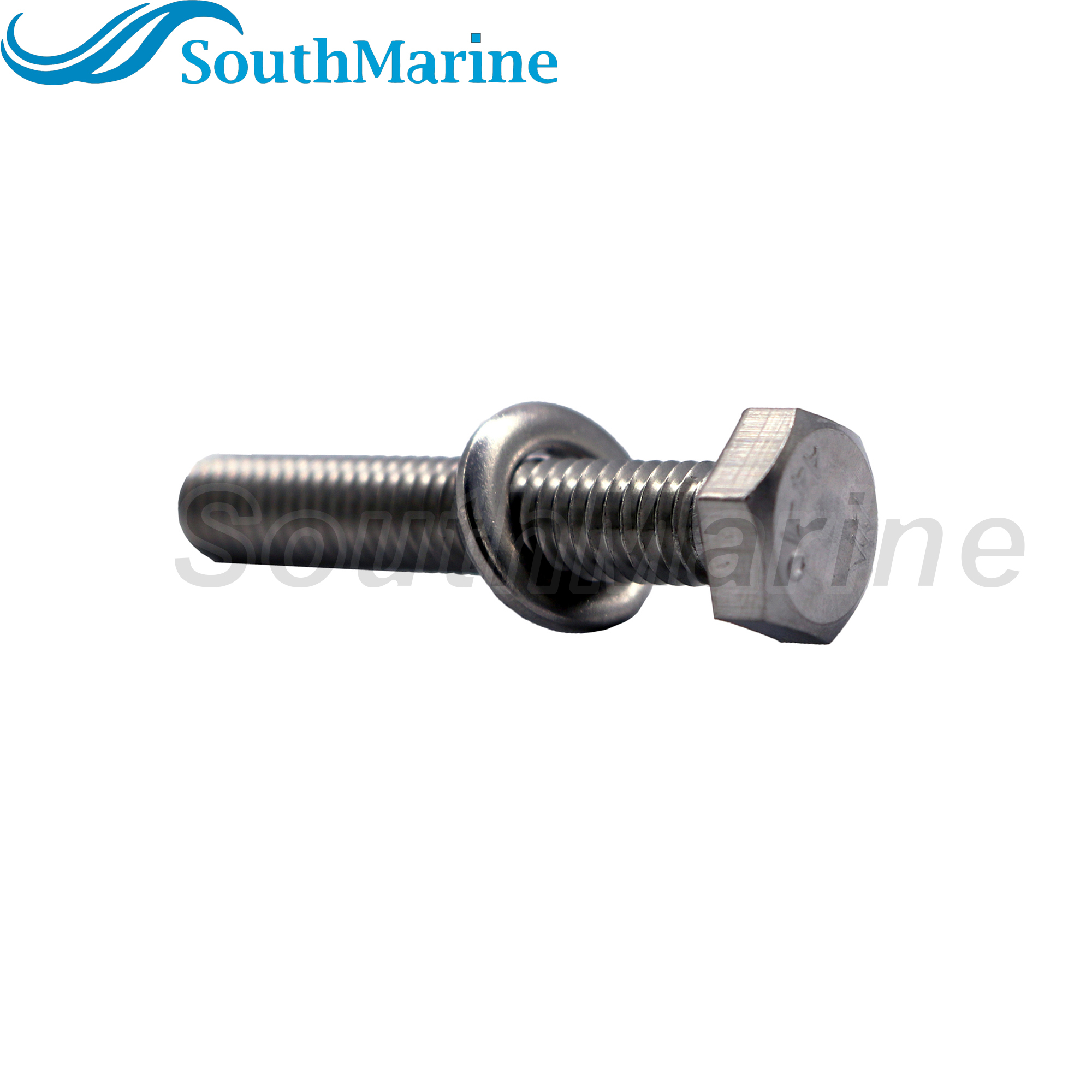 Boat Engine 95895-06035 95D95-06035 95880-06035 Screw Bolt with Washer for Yamaha 4HP 5HP 6HP 8HP
