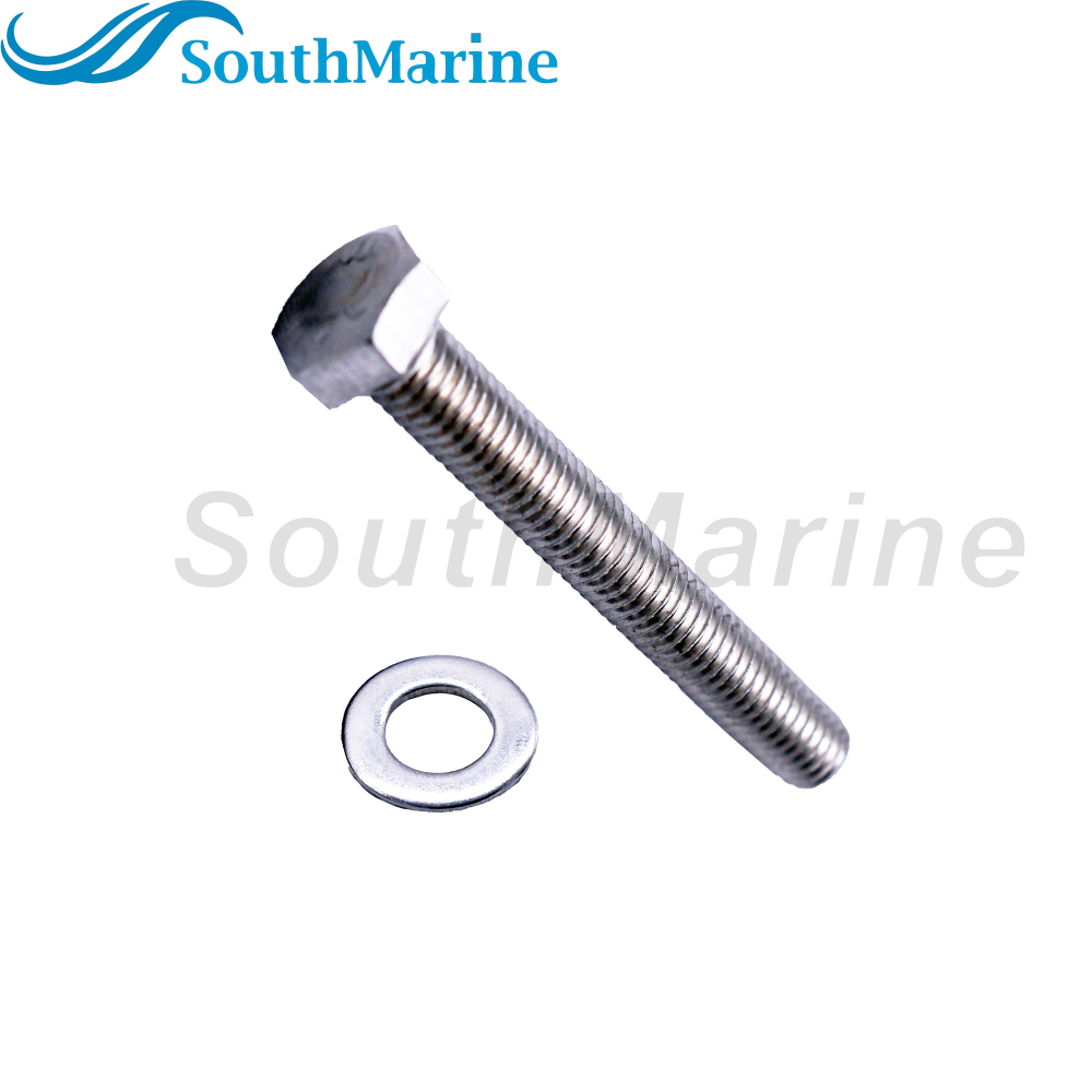 Boat Engine 328096 0328096 Screw / Bolt with Washer for Evinrude Johnson OMC 40HP-225HP, 98-306-02 for SEI, 22366 for GLM