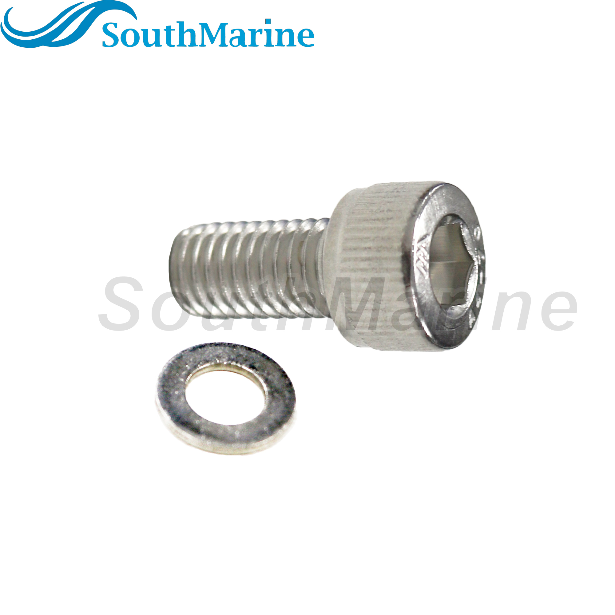Boat Engine 09117-08037 09117-08109 Trim Tab Anode Screw Bolt for Suzuki 25HP-85HP, 5031215 for Evinrude Johnson OMC BRP