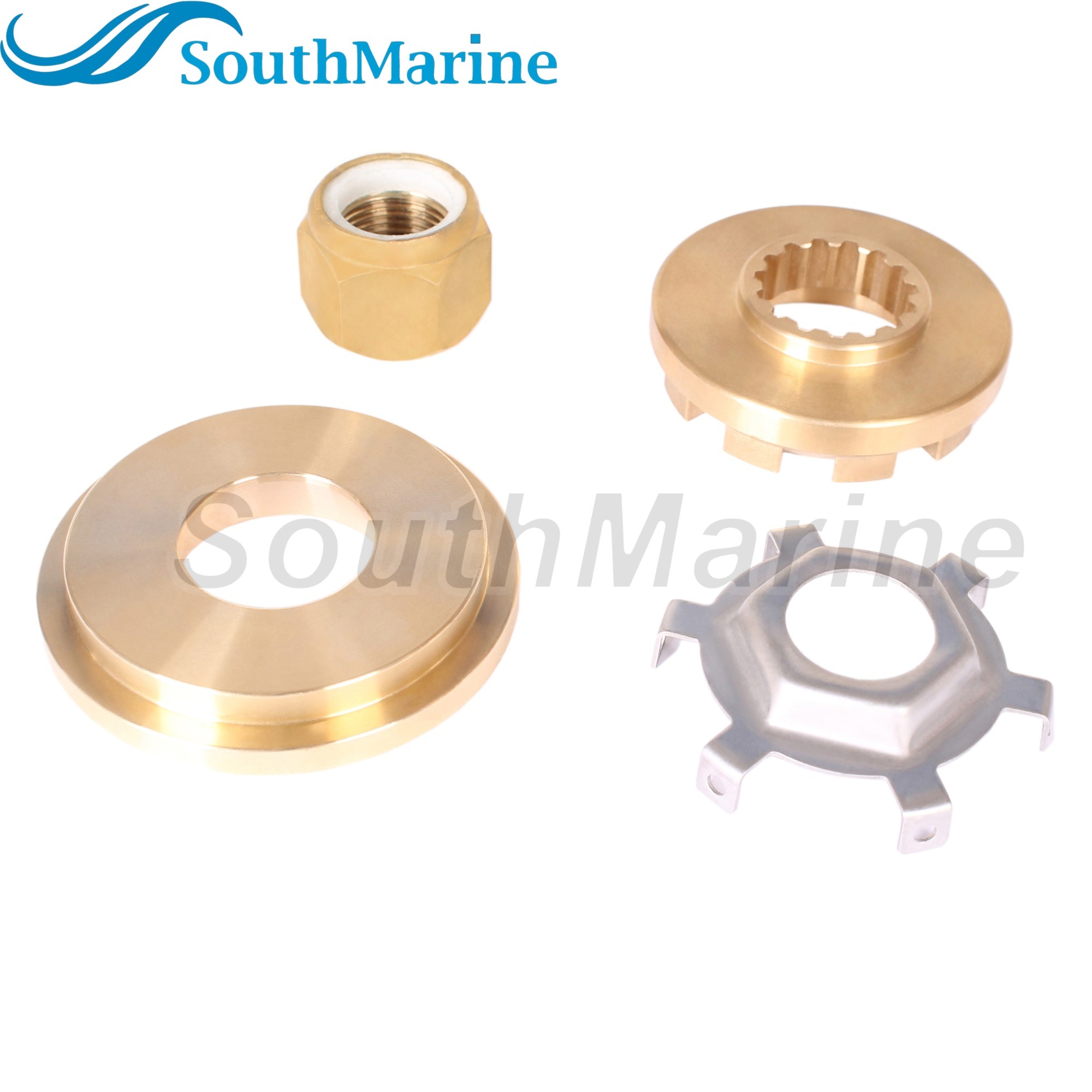 Outboard 13171 835467K01 Thrust Hub 31211A3 31211K03 Washer, 816629 Tab Washer, 52707A1 Propeller Nut for Mercury 135HP-275HP V6