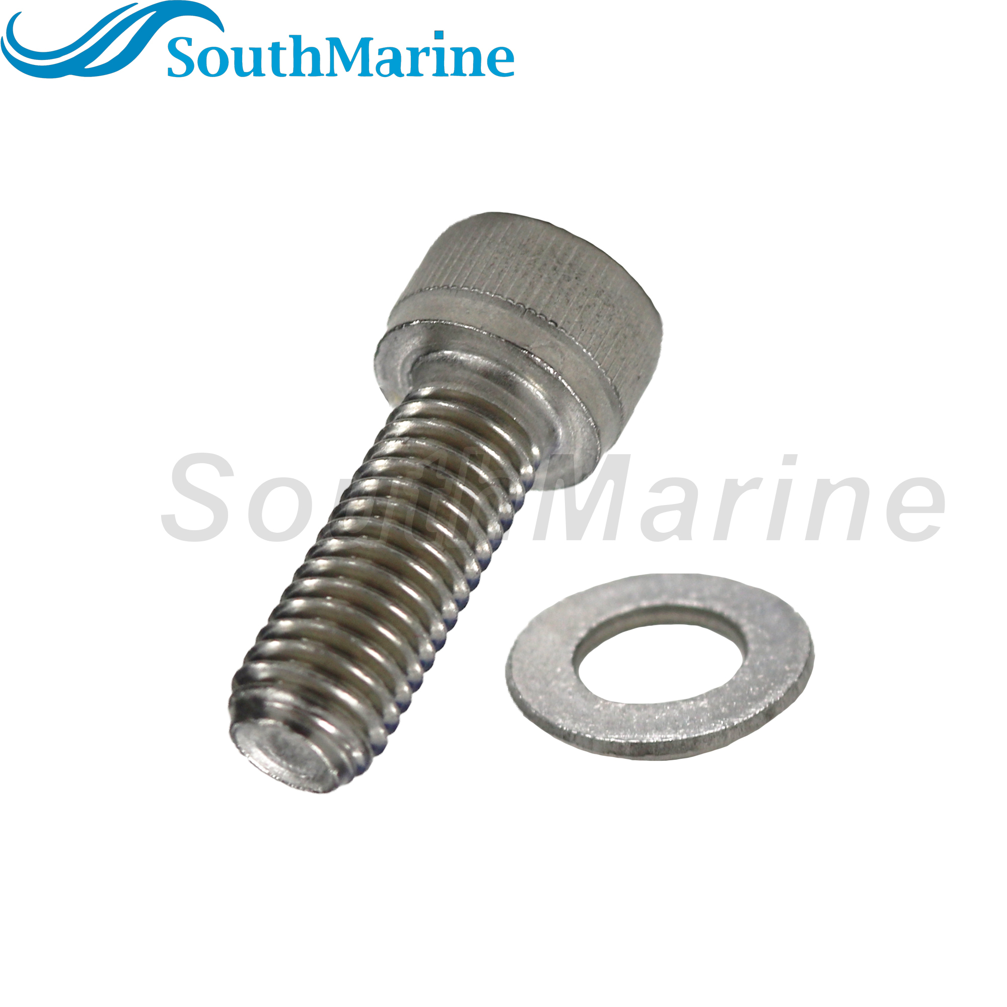 Boat Engine 09116-08137 Trim Tab Anode Screw Bolt for Suzuki 8HP 9.9HP-250HP, 5034400 for Evinrude Johnson OMC BRP