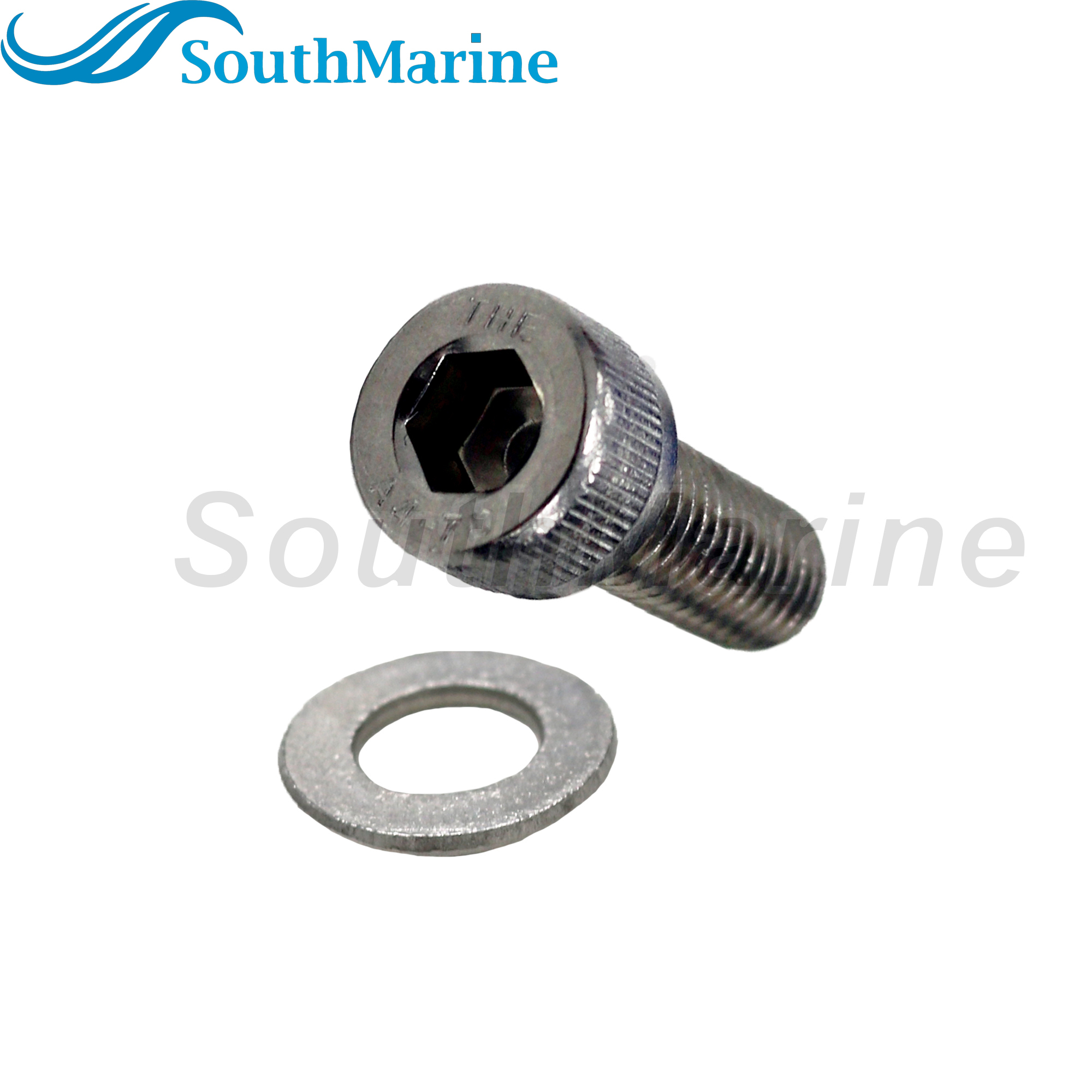 Boat Engine 09116-08137 Trim Tab Anode Screw Bolt for Suzuki 8HP 9.9HP-250HP, 5034400 for Evinrude Johnson OMC BRP