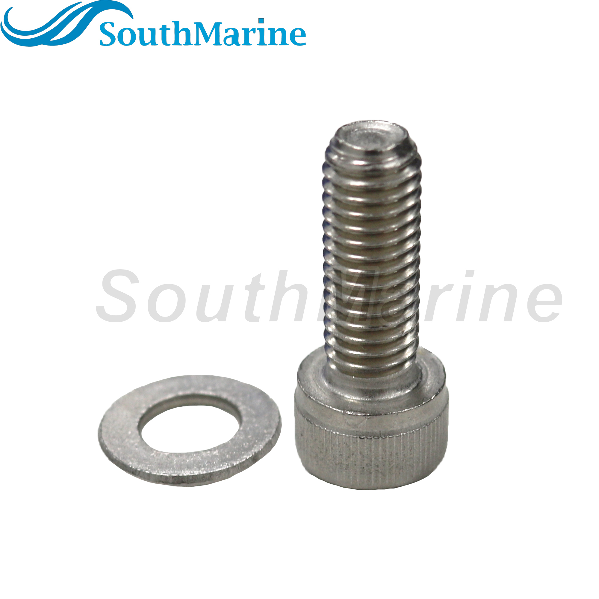 Boat Engine 09116-08137 Trim Tab Anode Screw Bolt for Suzuki 8HP 9.9HP-250HP, 5034400 for Evinrude Johnson OMC BRP