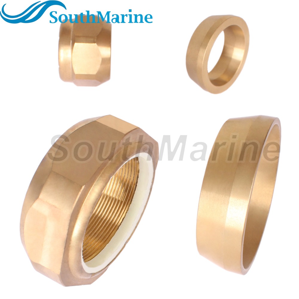 Outboard Motor 805100 805100T 18-3784 Thrust Washer, 805101T Hub, 11-859131 8M0105210 862907 18-3786 Propeller Nut for Mercury