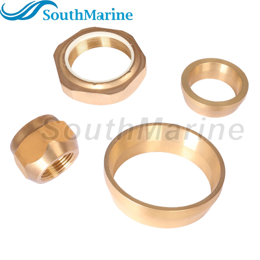 Outboard Motor 805100 805100T 18-3784 Thrust Washer, 805101T Hub, 11-859131 8M0105210 862907 18-3786 Propeller Nut for Mercury