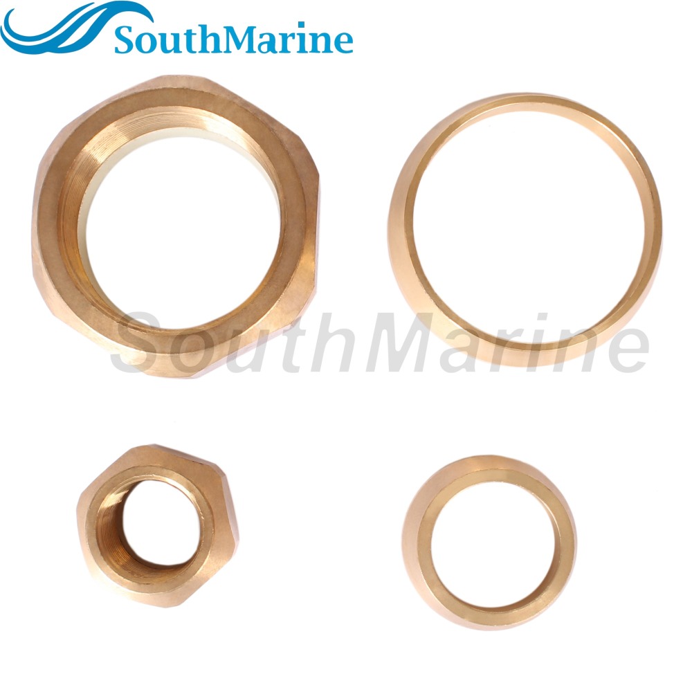 Outboard Motor 805100 805100T 18-3784 Thrust Washer, 805101T Hub, 11-859131 8M0105210 862907 18-3786 Propeller Nut for Mercury