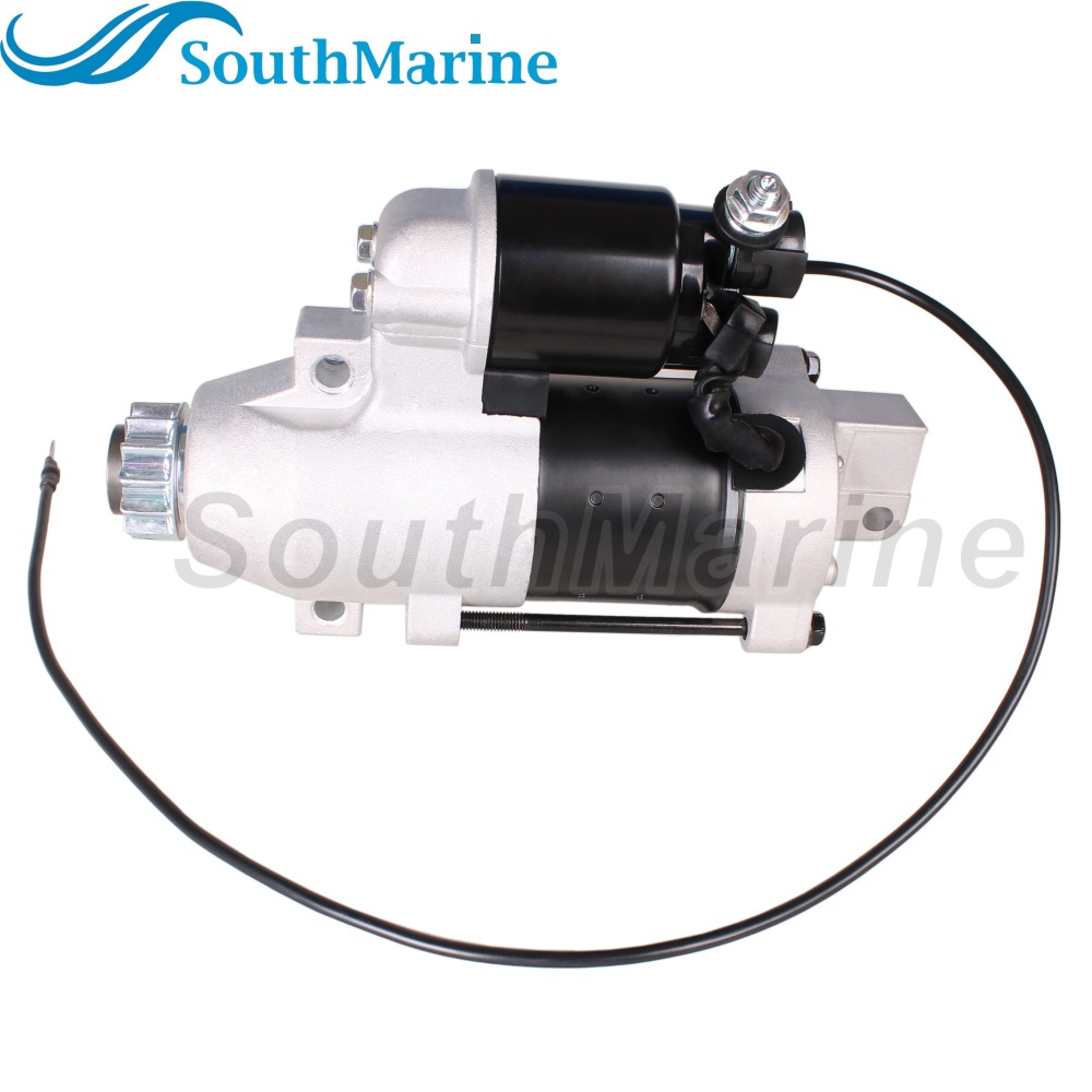 Outboard Engine 68F-81800-00 01 02 03 04 Starter Motor for Yamaha LZ200TXR VZ150TLR VZ175TLR, S114-836A, S114-836BN for Hitachi