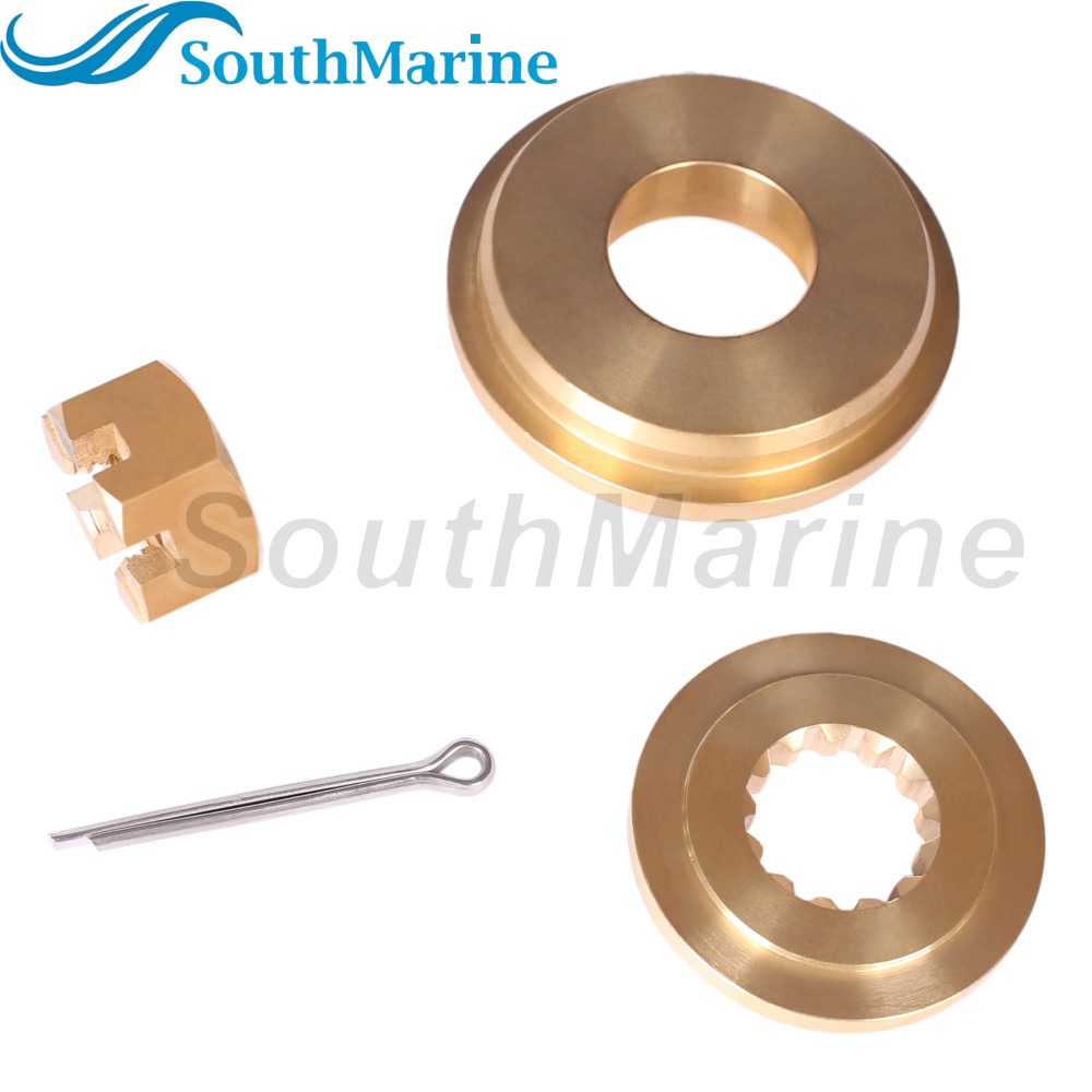 Outboard 0318841 0127084 18-4222 Thrust Bushing, 0315810 Spacer for Evinrude Johnson OMC BRP 60HP-130HP Propeller Hardware Kits