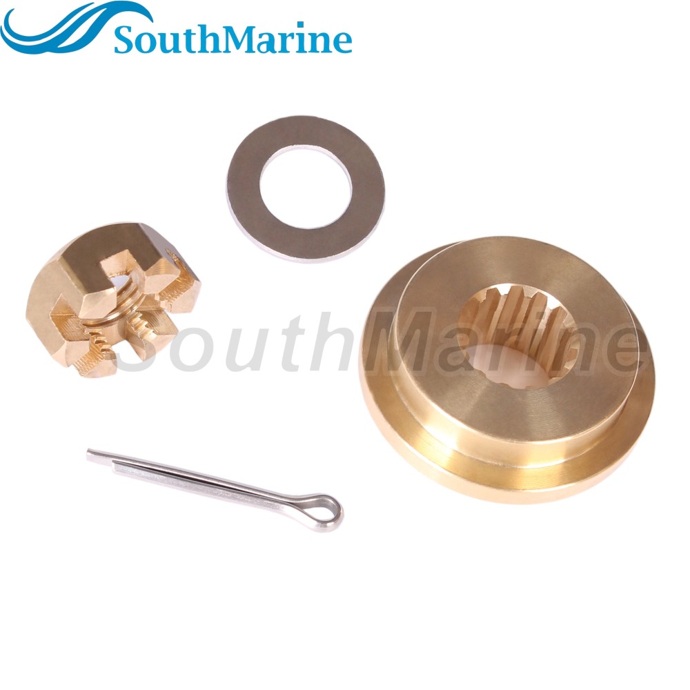 Outboard 362-64231-0 Thrust Holder, for Tohatsu Nissan 9.9HP-20HP, 5040131 for Evinrude Johnson, 3V9-87326-0 Propeller Nut Kits