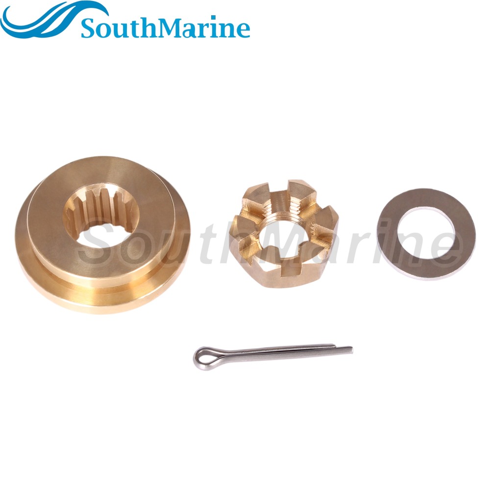 Outboard 362-64231-0 Thrust Holder, for Tohatsu Nissan 9.9HP-20HP, 5040131 for Evinrude Johnson, 3V9-87326-0 Propeller Nut Kits