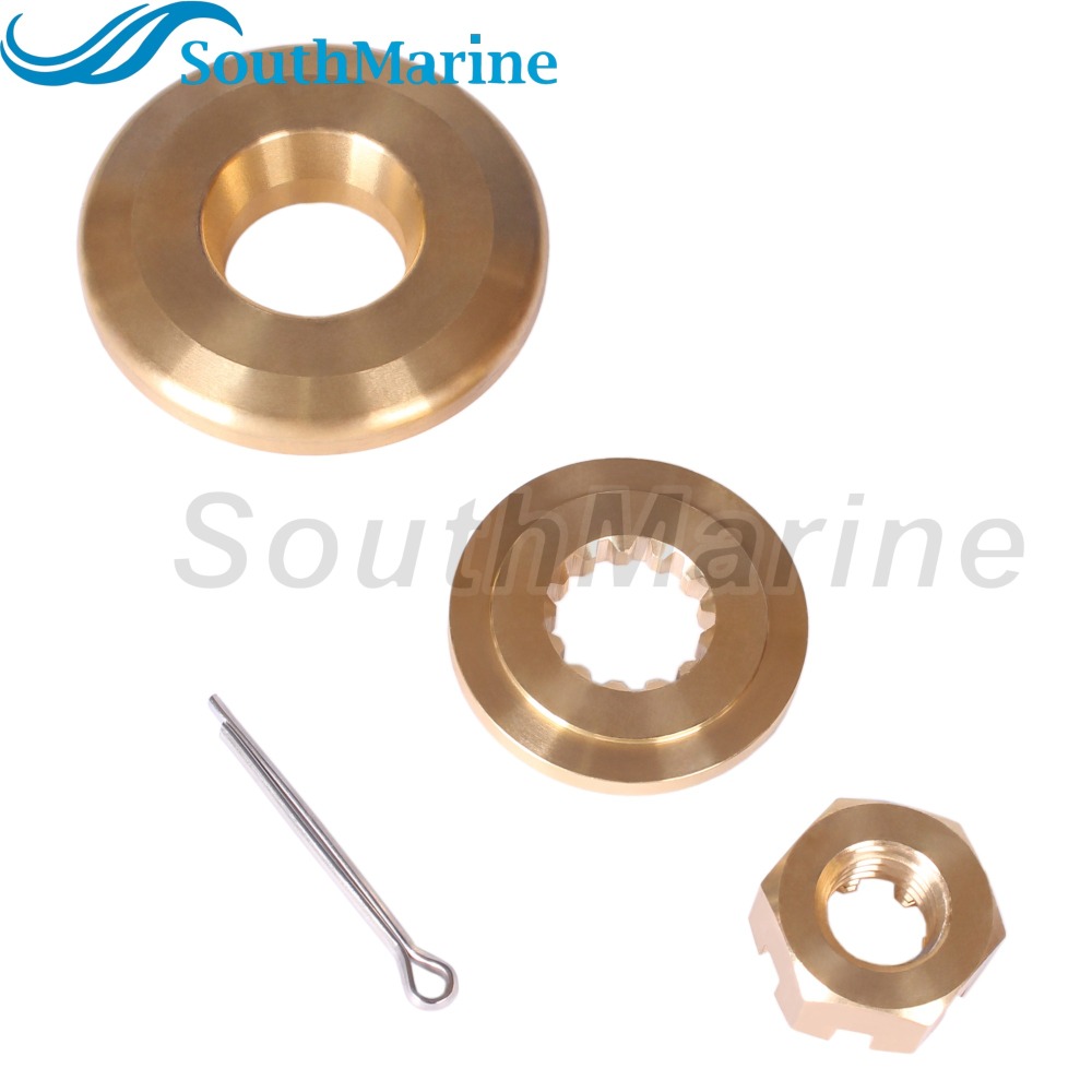Outboard 0318841 0127084 18-4222 Thrust Bushing, 0315810 Spacer for Evinrude Johnson OMC BRP 60HP-130HP Propeller Hardware Kits