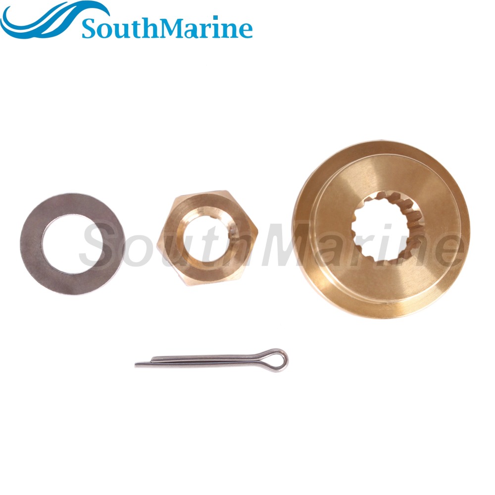 Outboard 362-64231-0 Thrust Holder, for Tohatsu Nissan 9.9HP-20HP, 5040131 for Evinrude Johnson, 3V9-87326-0 Propeller Nut Kits