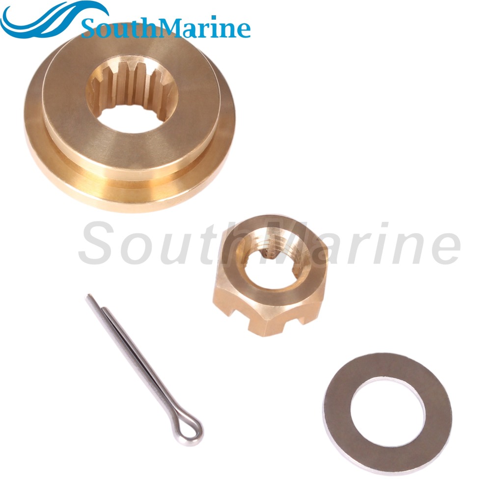 Outboard 362-64231-0 Thrust Holder, for Tohatsu Nissan 9.9HP-20HP, 5040131 for Evinrude Johnson, 3V9-87326-0 Propeller Nut Kits