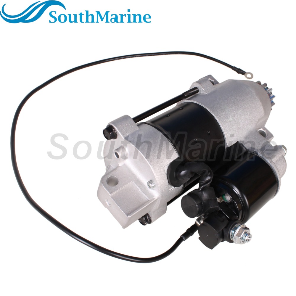 Outboard Engine 68F-81800-00 01 02 03 04 Starter Motor for Yamaha LZ200TXR VZ150TLR VZ175TLR, S114-836A, S114-836BN for Hitachi
