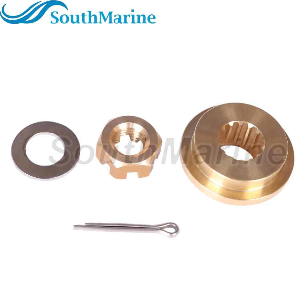 Outboard 362-64231-0 Thrust Holder, for Tohatsu Nissan 9.9HP-20HP, 5040131 for Evinrude Johnson, 3V9-87326-0 Propeller Nut Kits