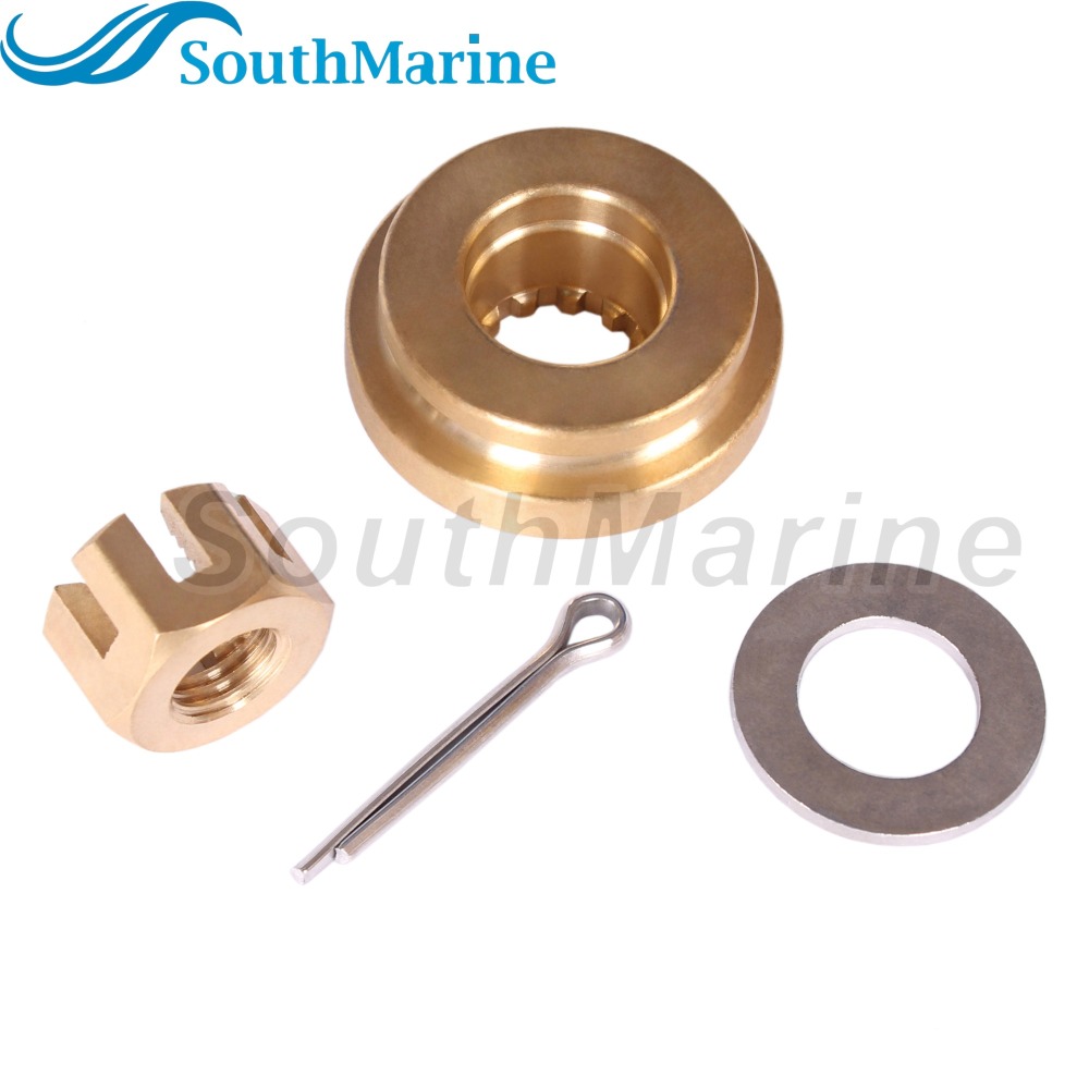 Outboard 3UA-64231-0 3B2-64230-1 2 3B2642301M Thrust Holder, for Tohatsu Nissan 8HP 9.8HP, 8M0131240 for Mercury Propeller Nut