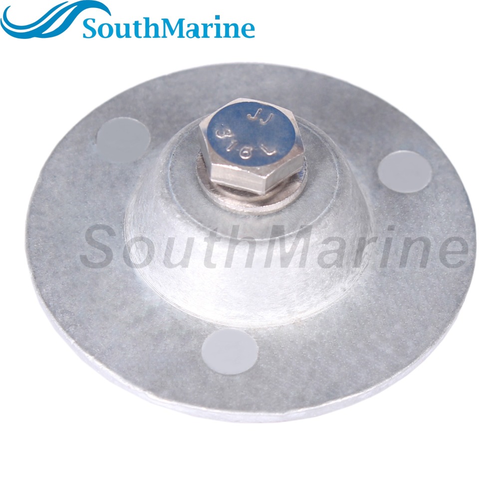 Outboard Motor 3V9-60218-0 3V9602180M 3V9602180 Lower Unit Gearbox Anode with Bolt 9101130616 for Tohatsu Nissan 9.9HP 15HP 18HP