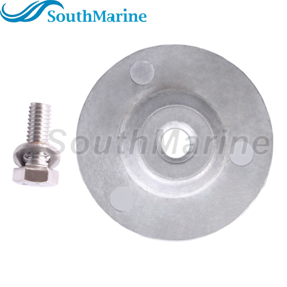 Outboard Motor 3V9-60218-0 3V9602180M 3V9602180 Lower Unit Gearbox Anode with Bolt 9101130616 for Tohatsu Nissan 9.9HP 15HP 18HP