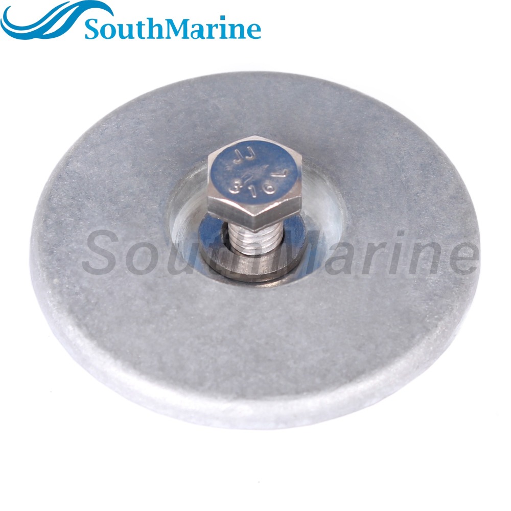 Outboard Motor 3V9-60218-0 3V9602180M 3V9602180 Lower Unit Gearbox Anode with Bolt 9101130616 for Tohatsu Nissan 9.9HP 15HP 18HP