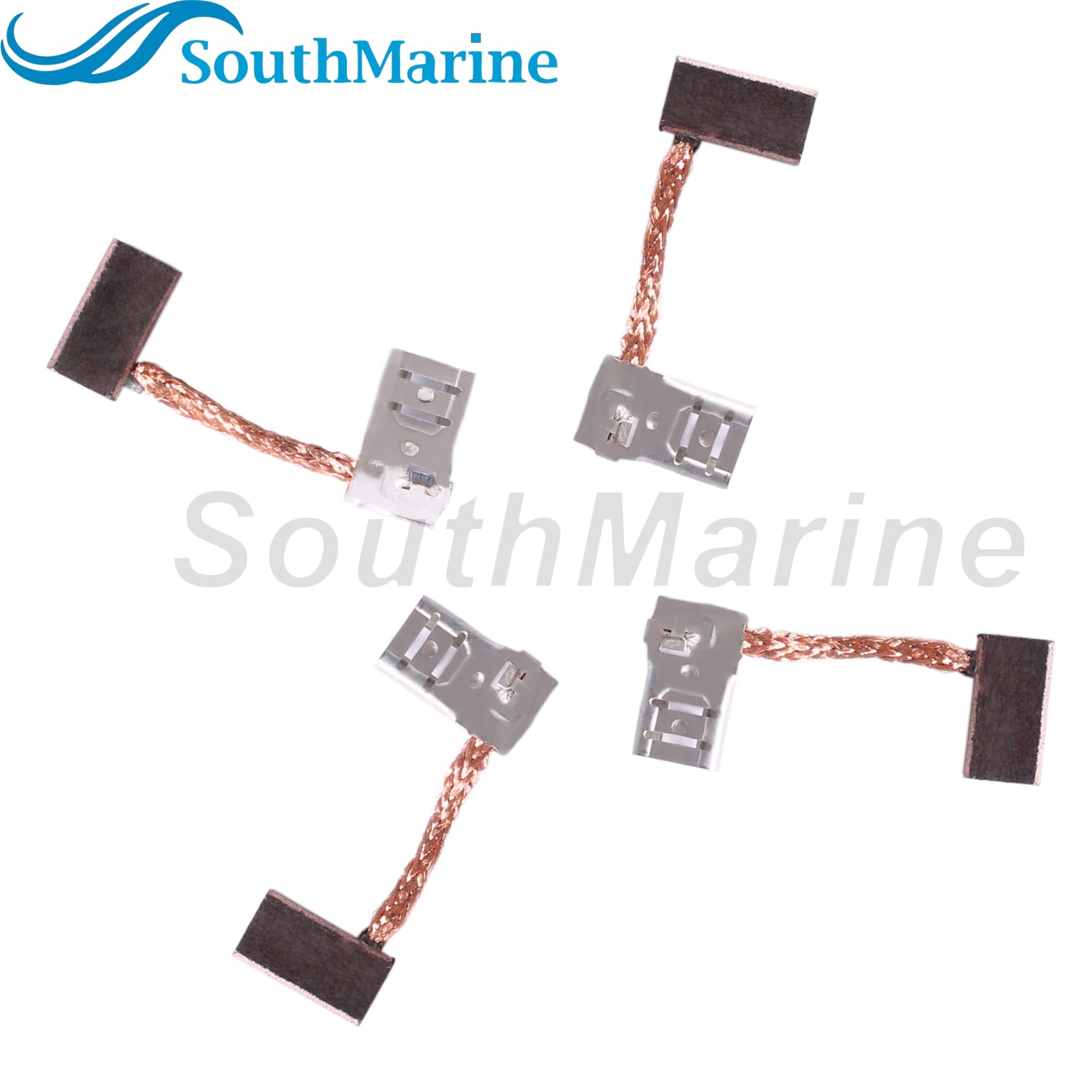 Outboard Motor 69J-43891-00 Trim Tilt Motor Carbon Brush for Yamaha 200HP 225HP 250HP 300HP, 4PCS