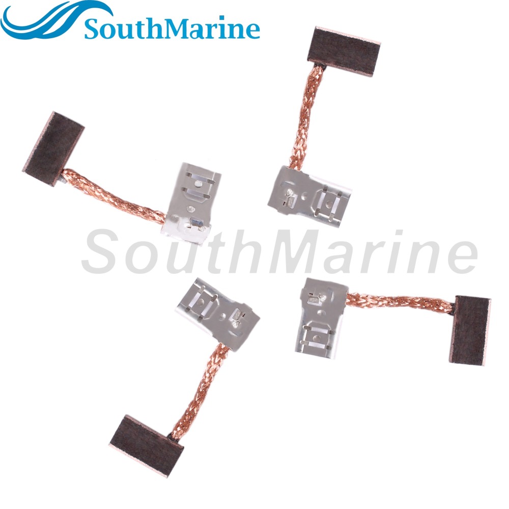 Outboard Motor 69J-43891-00 Trim Tilt Motor Carbon Brush for Yamaha 200HP 225HP 250HP 300HP, 4PCS