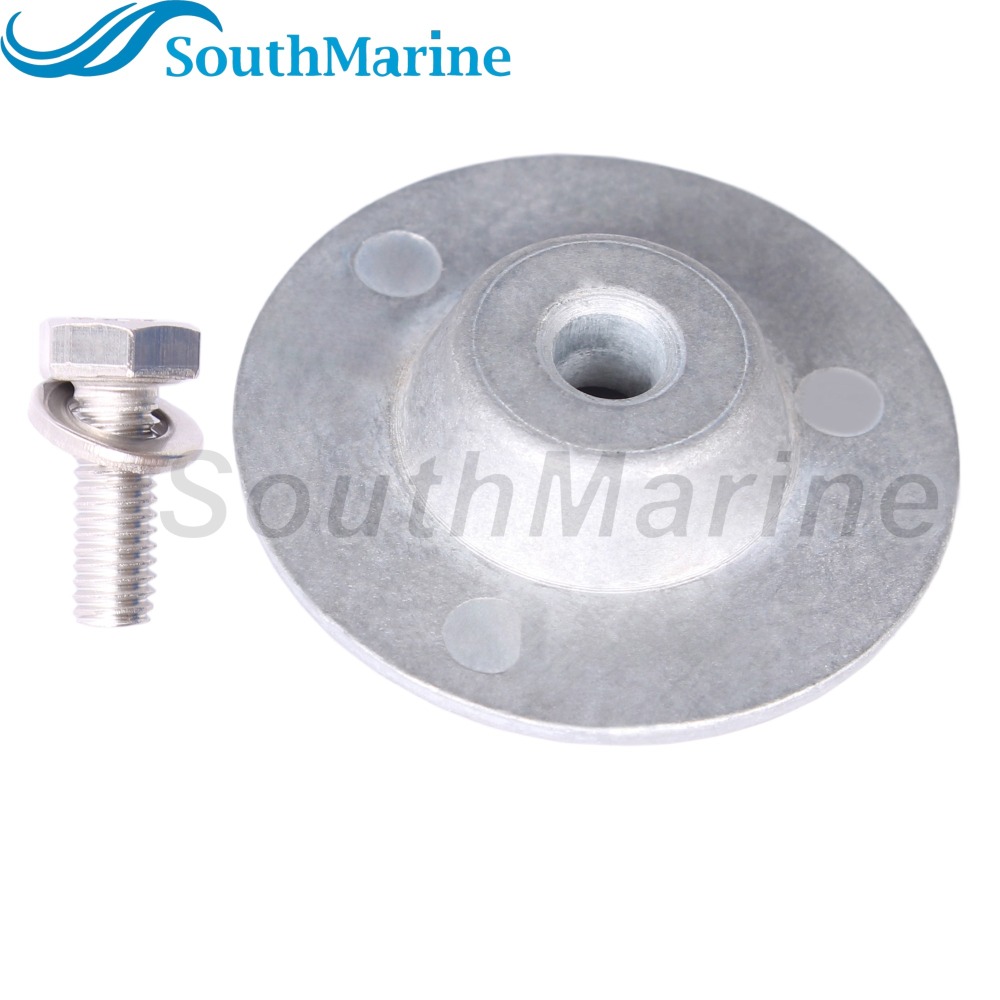 Outboard Motor 3V9-60218-0 3V9602180M 3V9602180 Lower Unit Gearbox Anode with Bolt 9101130616 for Tohatsu Nissan 9.9HP 15HP 18HP