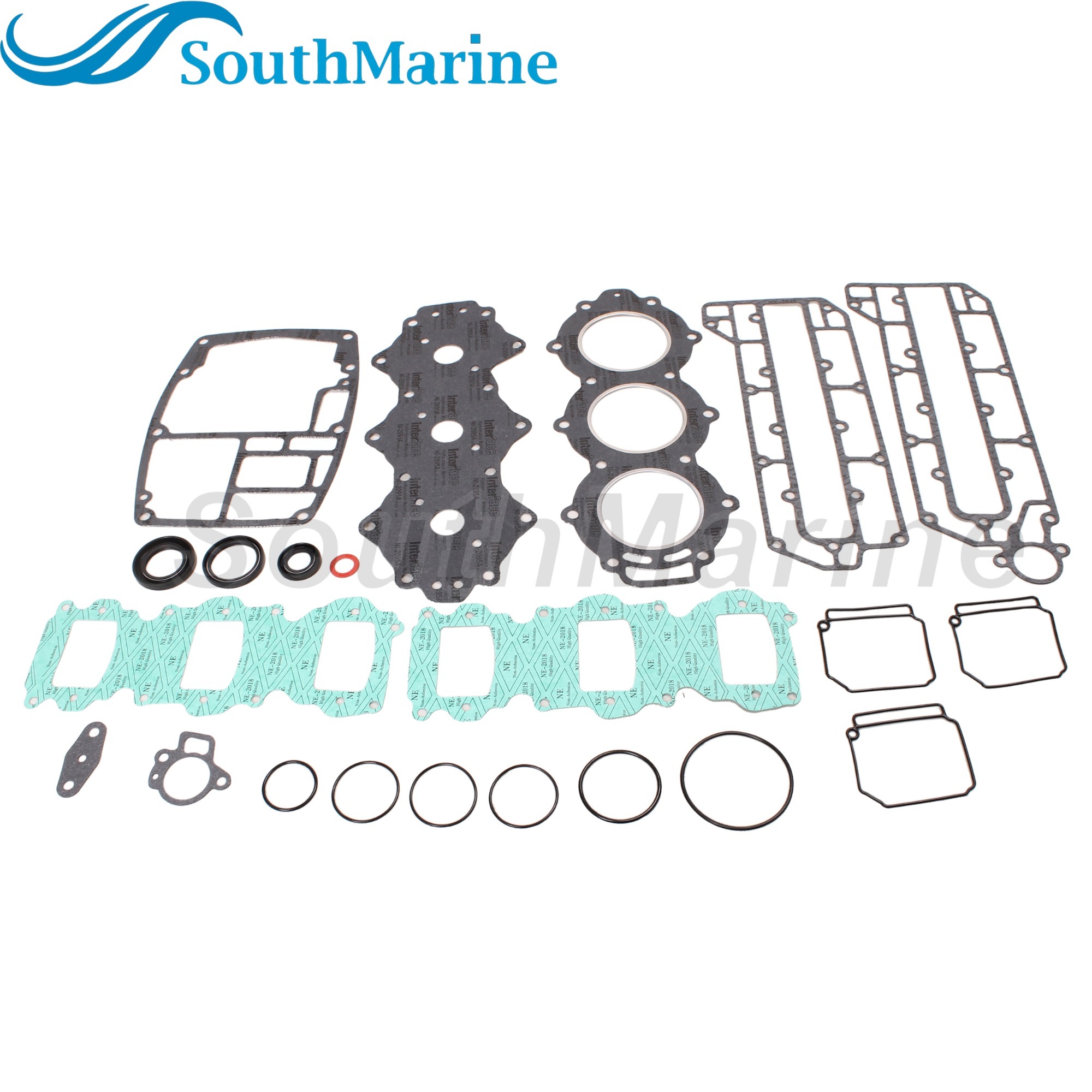 Boat Engine 6H3-W0001-02 18-99176 Power Head Gasket Kits for Yamaha WSM 500-330 60HP 70HP 3 Cyl