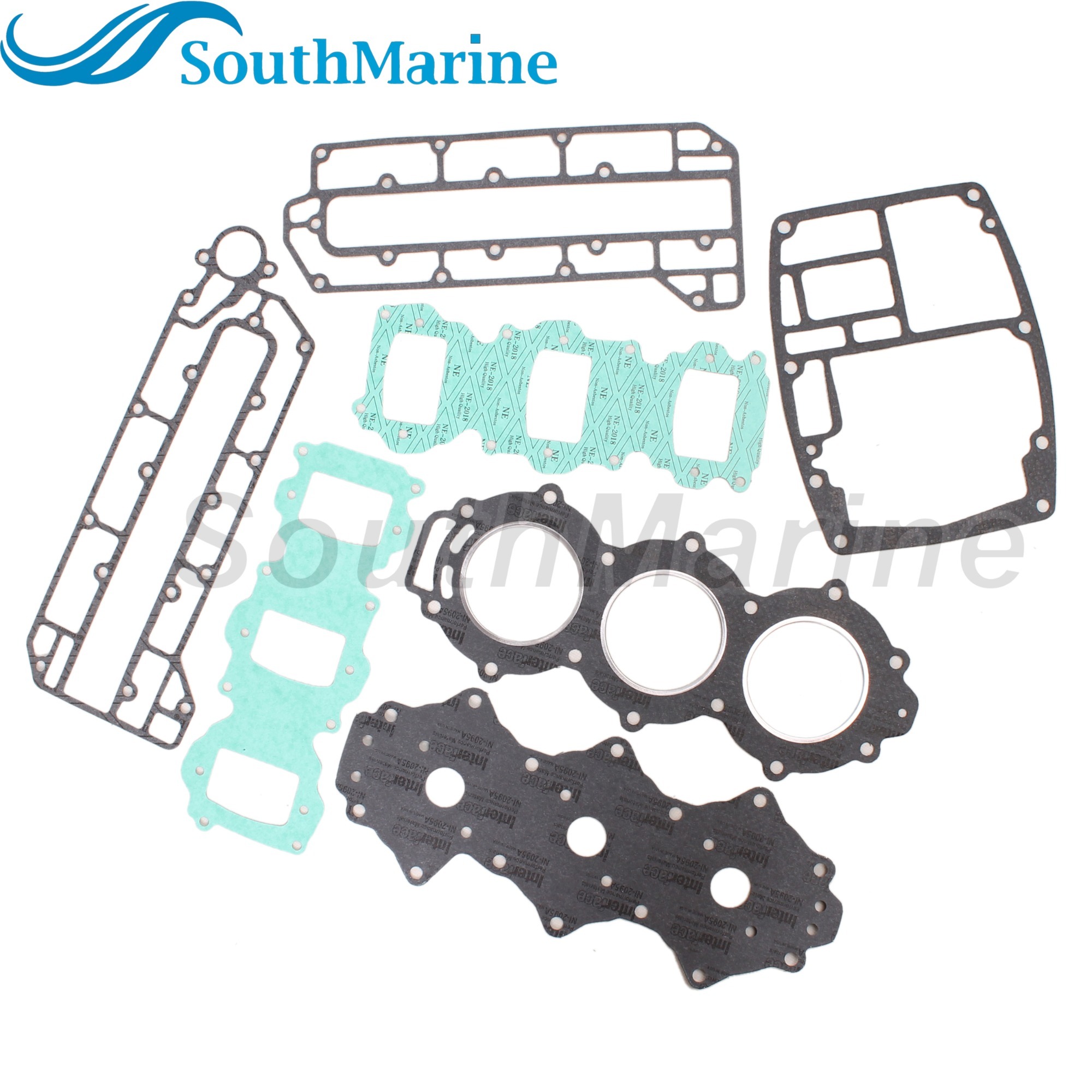 Boat Engine 6H3-W0001-02 18-99176 Power Head Gasket Kits for Yamaha WSM 500-330 60HP 70HP 3 Cyl