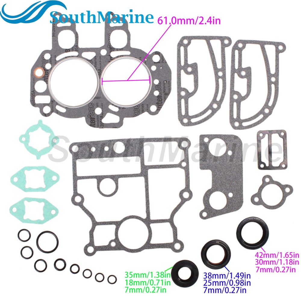 Boat Engine 6G8-W0001-A3 03 02 Power Head Gasket Kits for Yamaha 9.9HP