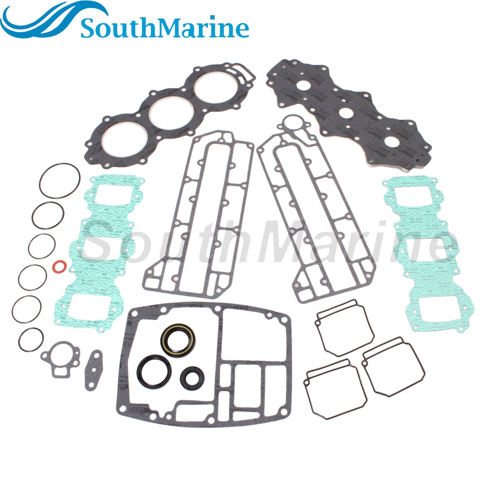 Boat Engine 6H3-W0001-02 18-99176 Power Head Gasket Kits for Yamaha WSM 500-330 60HP 70HP 3 Cyl