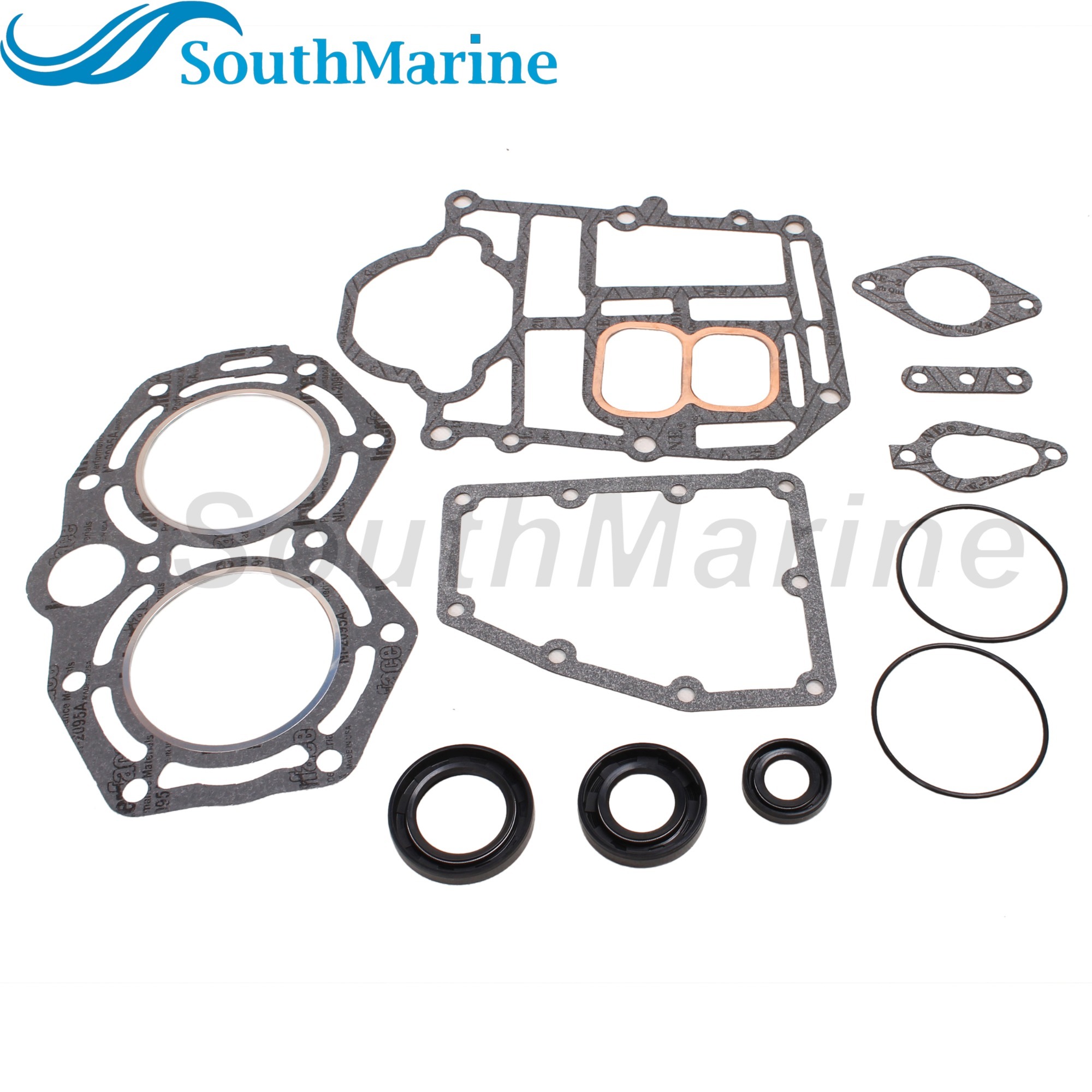 Boat Engine 3A1-87121-0 3A1871210M Power Head Gasket Kits for Tohatsu Nissan 25HP 30HP, 812939A18 8M0084273 for Mercury