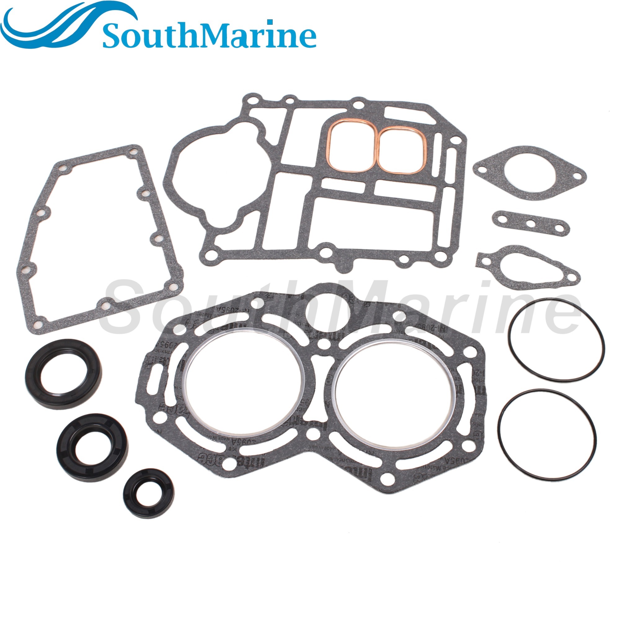 Boat Engine 3A1-87121-0 3A1871210M Power Head Gasket Kits for Tohatsu Nissan 25HP 30HP, 812939A18 8M0084273 for Mercury