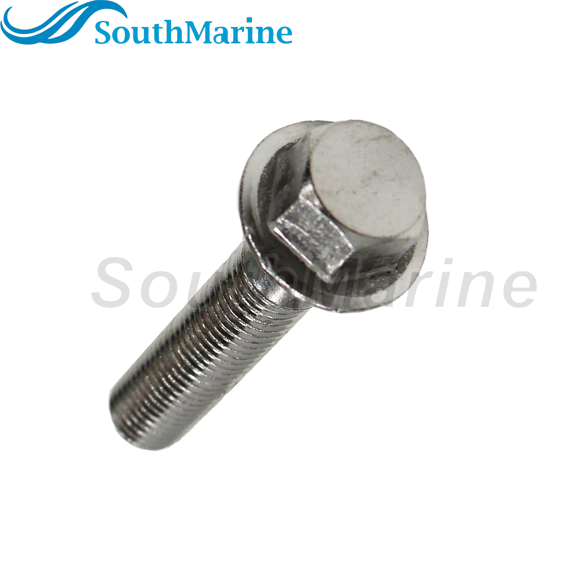 Boat Engine 90105-10M00 90105-10M67 18-6246 Trim Tab Anode Flange Bolt for Yamaha 50HP-350HP, 10-82801M for Mercury Mariner