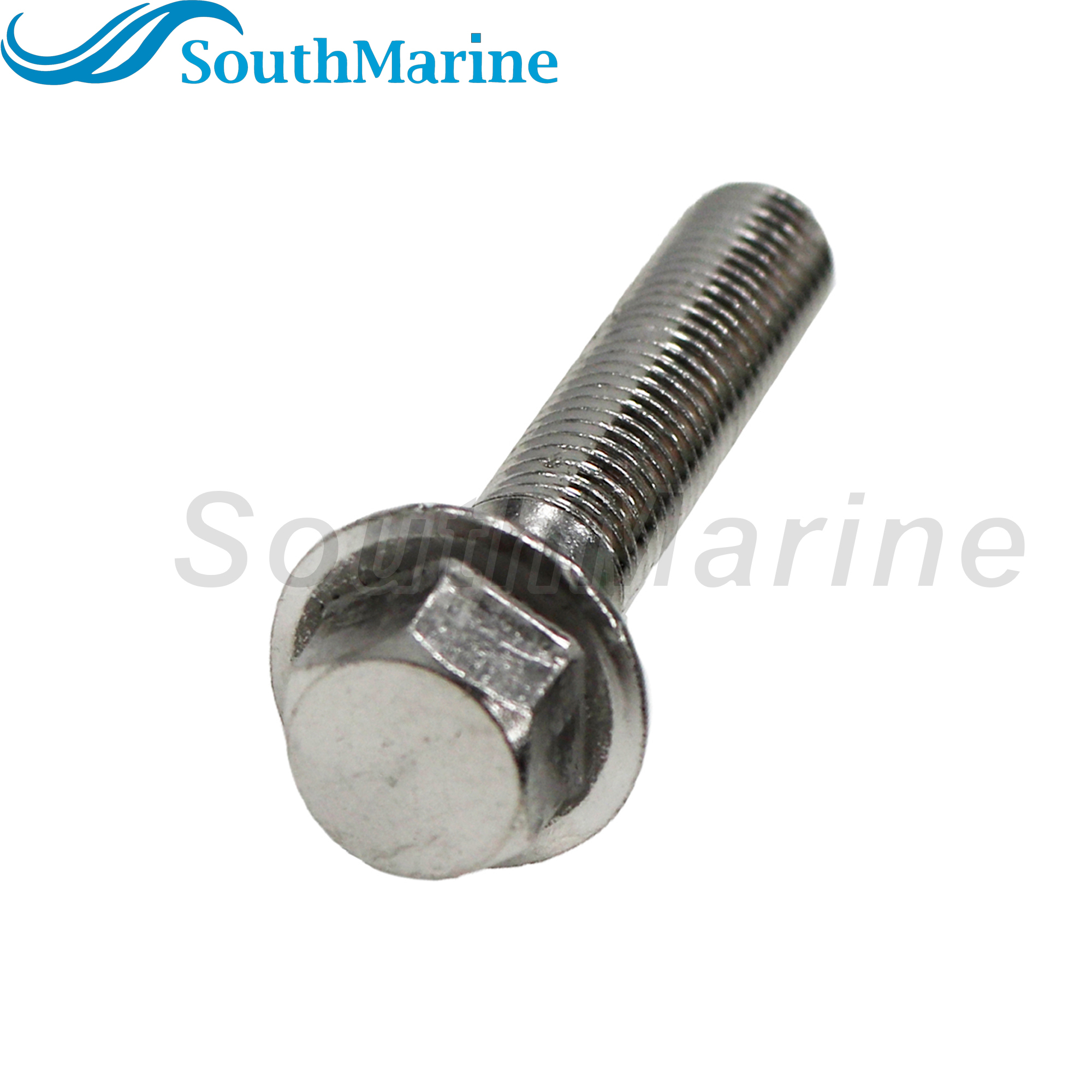 Boat Engine 90105-10M00 90105-10M67 18-6246 Trim Tab Anode Flange Bolt for Yamaha 50HP-350HP, 10-82801M for Mercury Mariner