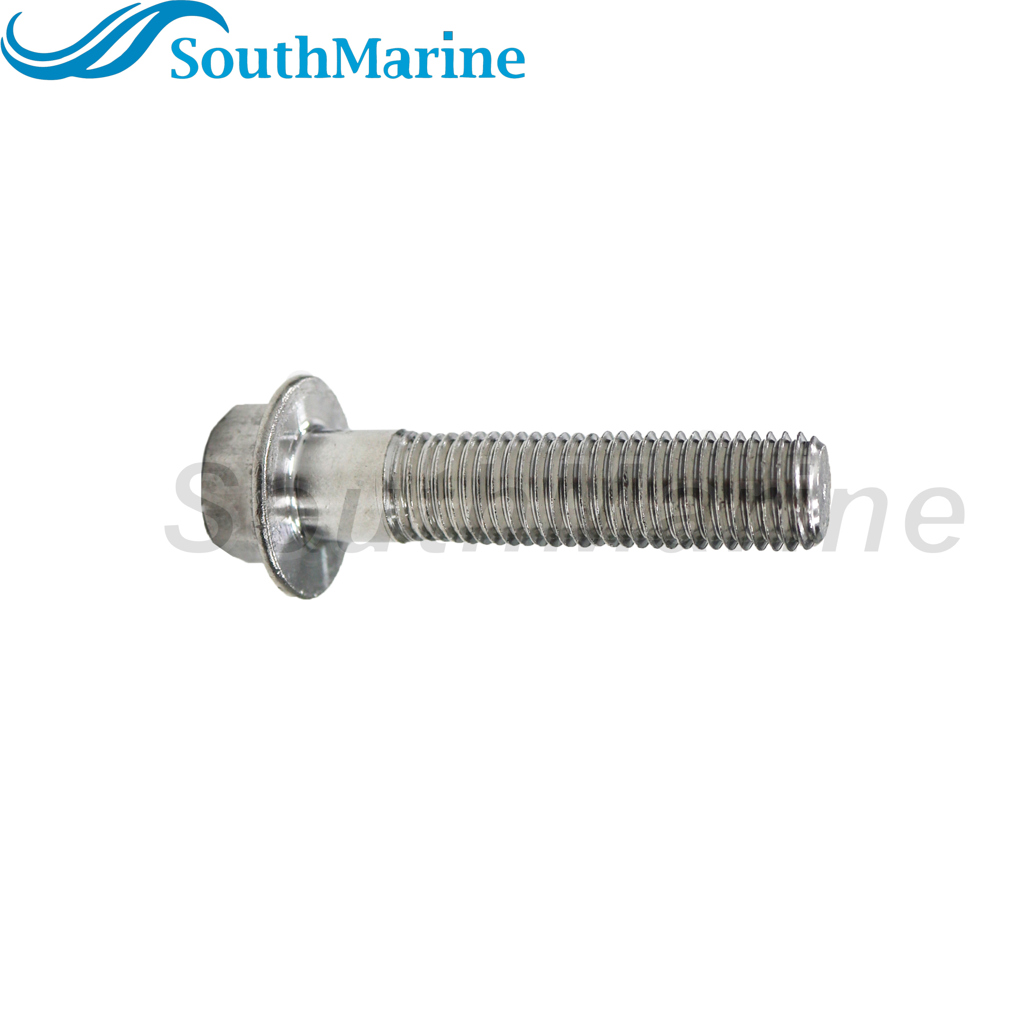 Boat Engine 90105-10M00 90105-10M67 18-6246 Trim Tab Anode Flange Bolt for Yamaha 50HP-350HP, 10-82801M for Mercury Mariner