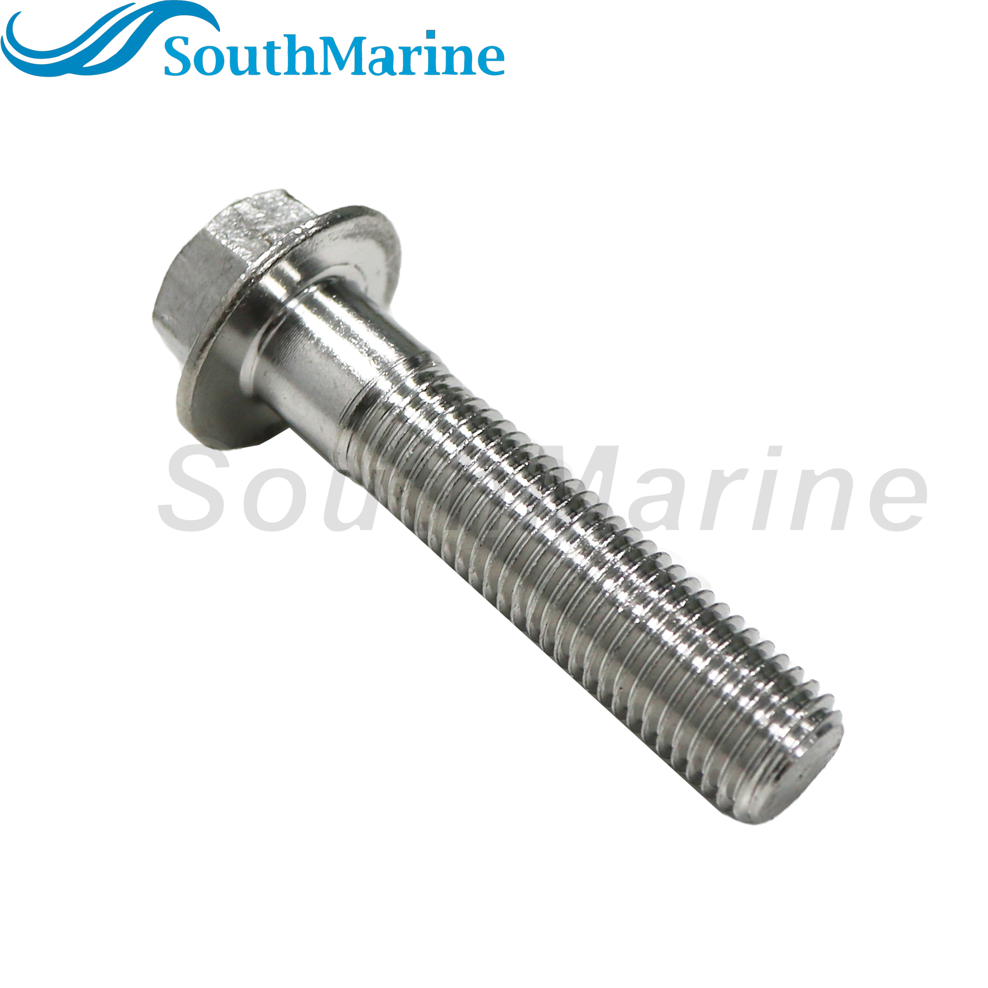 Boat Engine 90105-10M00 90105-10M67 18-6246 Trim Tab Anode Flange Bolt for Yamaha 50HP-350HP, 10-82801M for Mercury Mariner