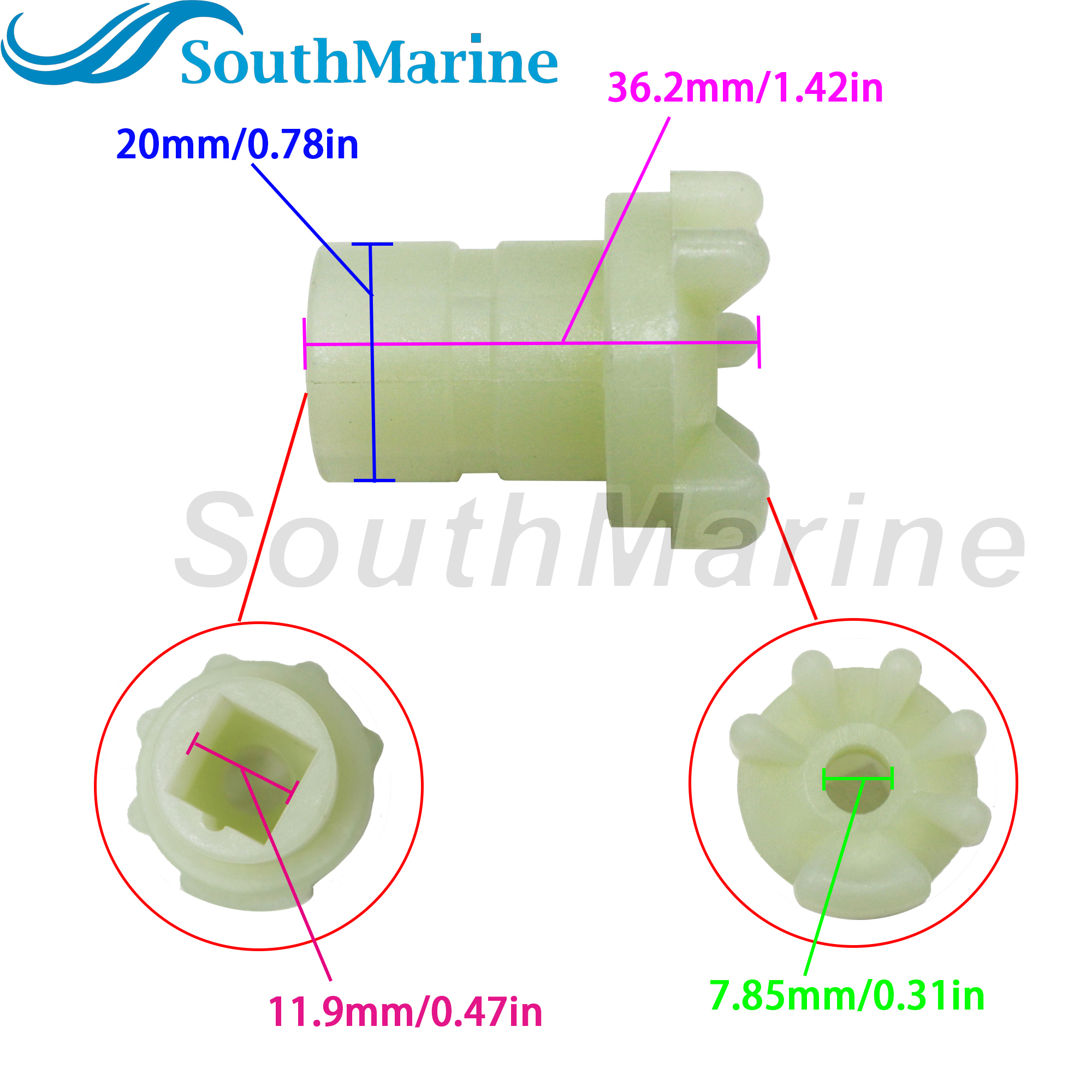 Boat Engine 682-42142-00 682-42142-01 Gear Knee for Yamaha 9.9HP 15HP