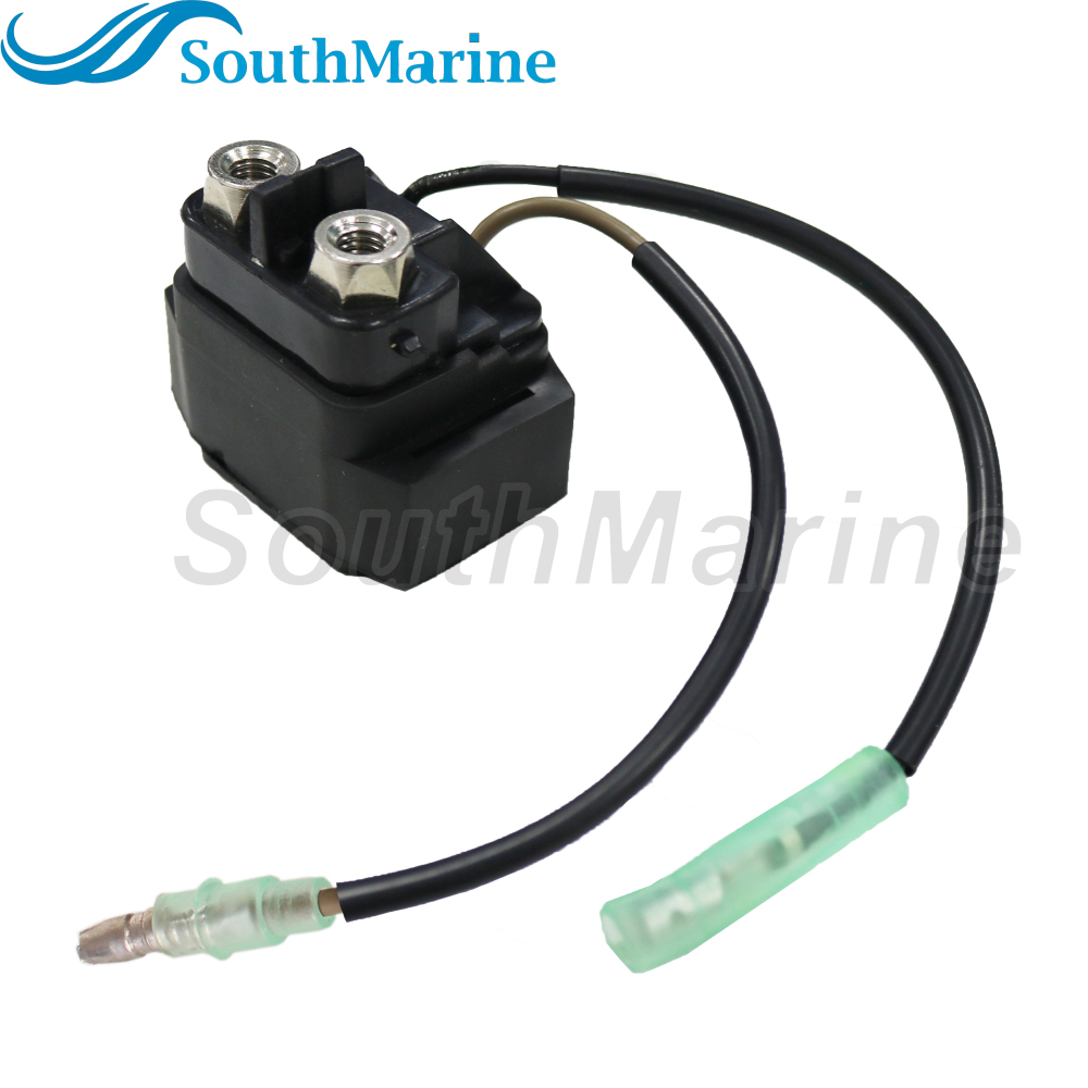 Boat Engine 004-127 6AW-8194A-00 Starter Relay / Solenoid Switch for Yamaha Outboard Motor F30 F40 F300 F350 30HP 40HP 350HP