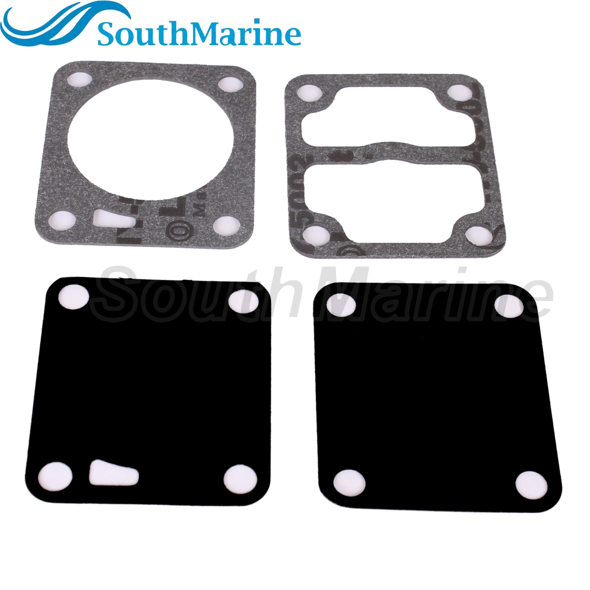 Boat Engine 677-24471-01 677-24435-02 677-24411-02 677-24434-02 Fuel Pump Diaphragm kit for Yamaha 9.9HP 15HP Carburetor