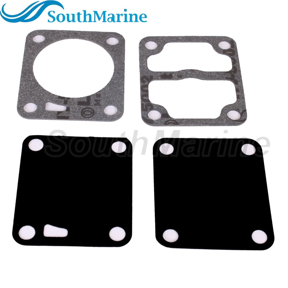 Boat Engine 677-24471-01 677-24435-02 677-24411-02 677-24434-02 Fuel Pump Diaphragm kit for Yamaha 9.9HP 15HP Carburetor