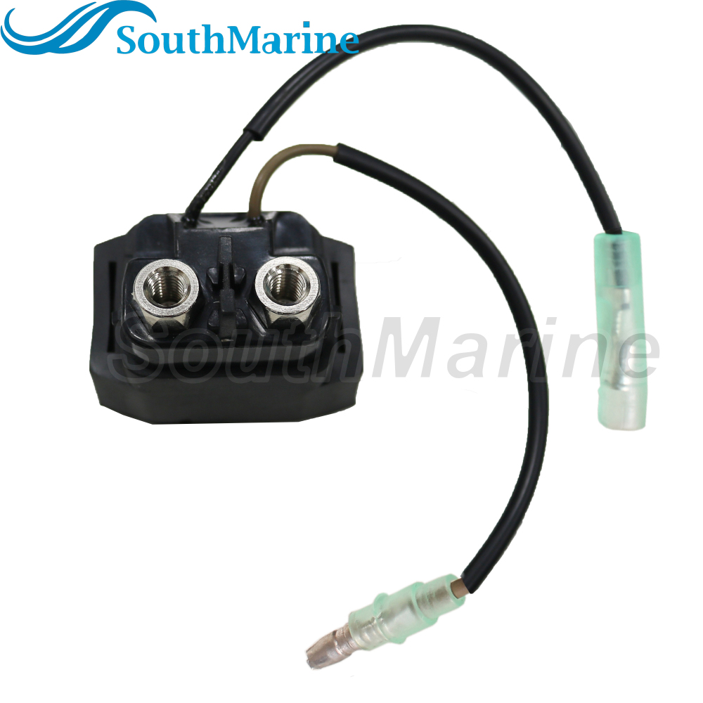 Boat Engine 004-127 6AW-8194A-00 Starter Relay / Solenoid Switch for Yamaha Outboard Motor F30 F40 F300 F350 30HP 40HP 350HP