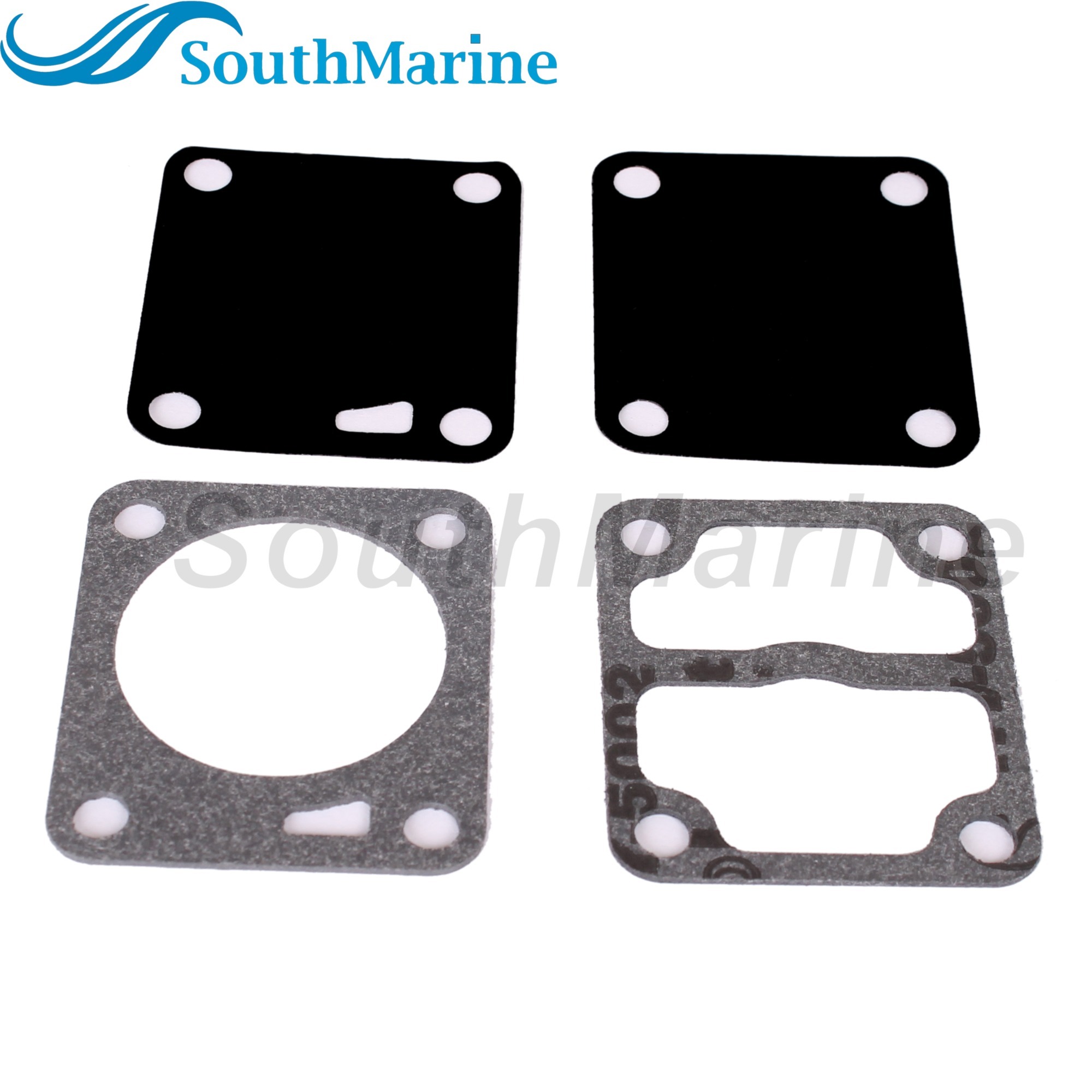Boat Engine 677-24471-01 677-24435-02 677-24411-02 677-24434-02 Fuel Pump Diaphragm kit for Yamaha 9.9HP 15HP Carburetor