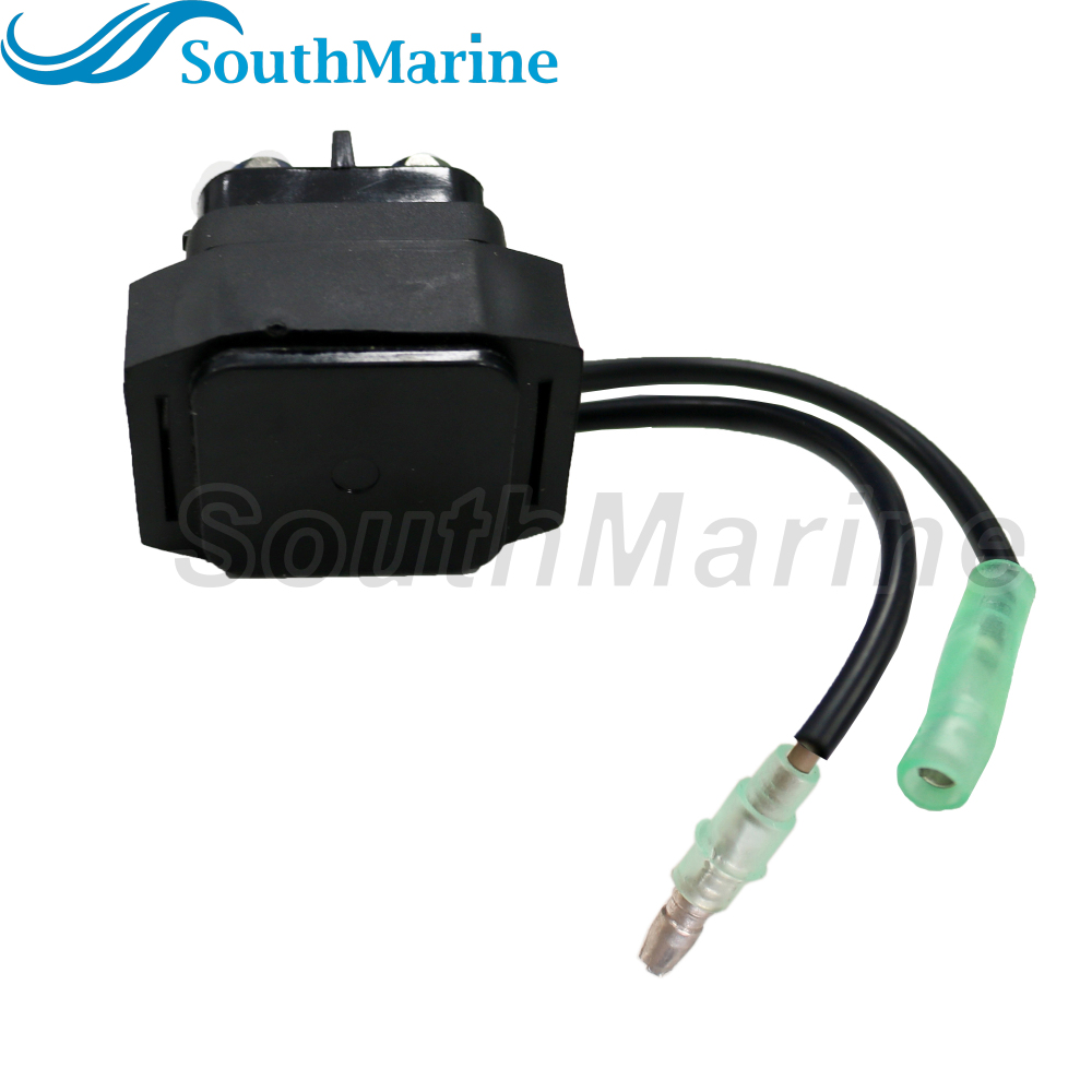 Boat Engine 004-127 6AW-8194A-00 Starter Relay / Solenoid Switch for Yamaha Outboard Motor F30 F40 F300 F350 30HP 40HP 350HP