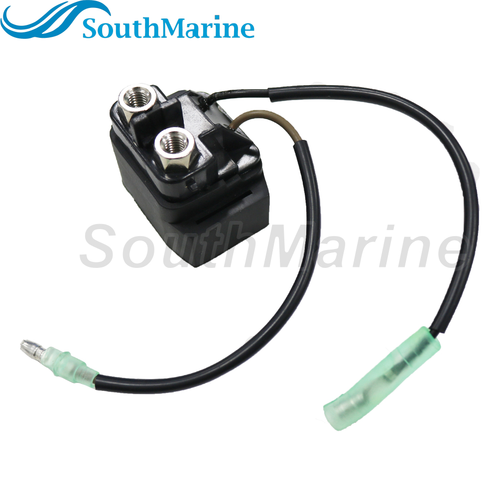 Boat Engine 004-127 6AW-8194A-00 Starter Relay / Solenoid Switch for Yamaha Outboard Motor F30 F40 F300 F350 30HP 40HP 350HP
