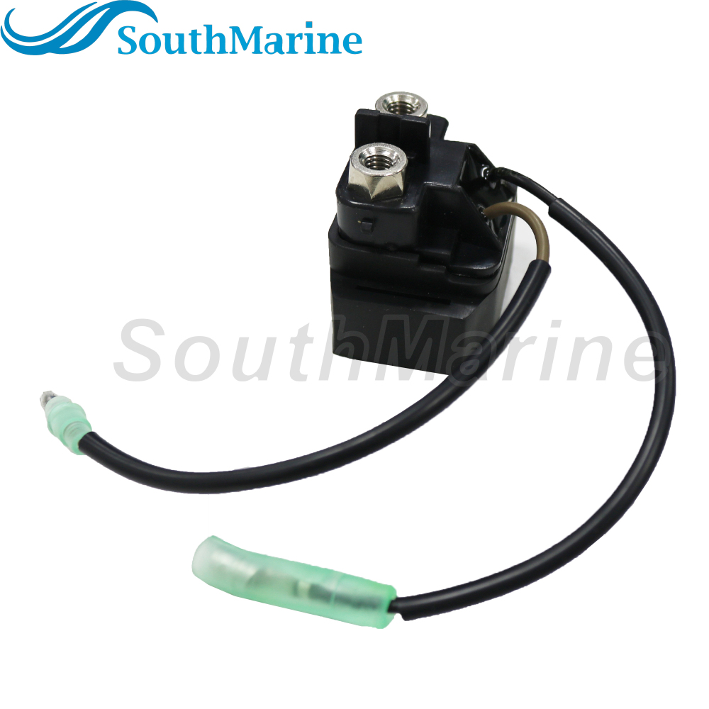 Boat Engine 004-127 6AW-8194A-00 Starter Relay / Solenoid Switch for Yamaha Outboard Motor F30 F40 F300 F350 30HP 40HP 350HP