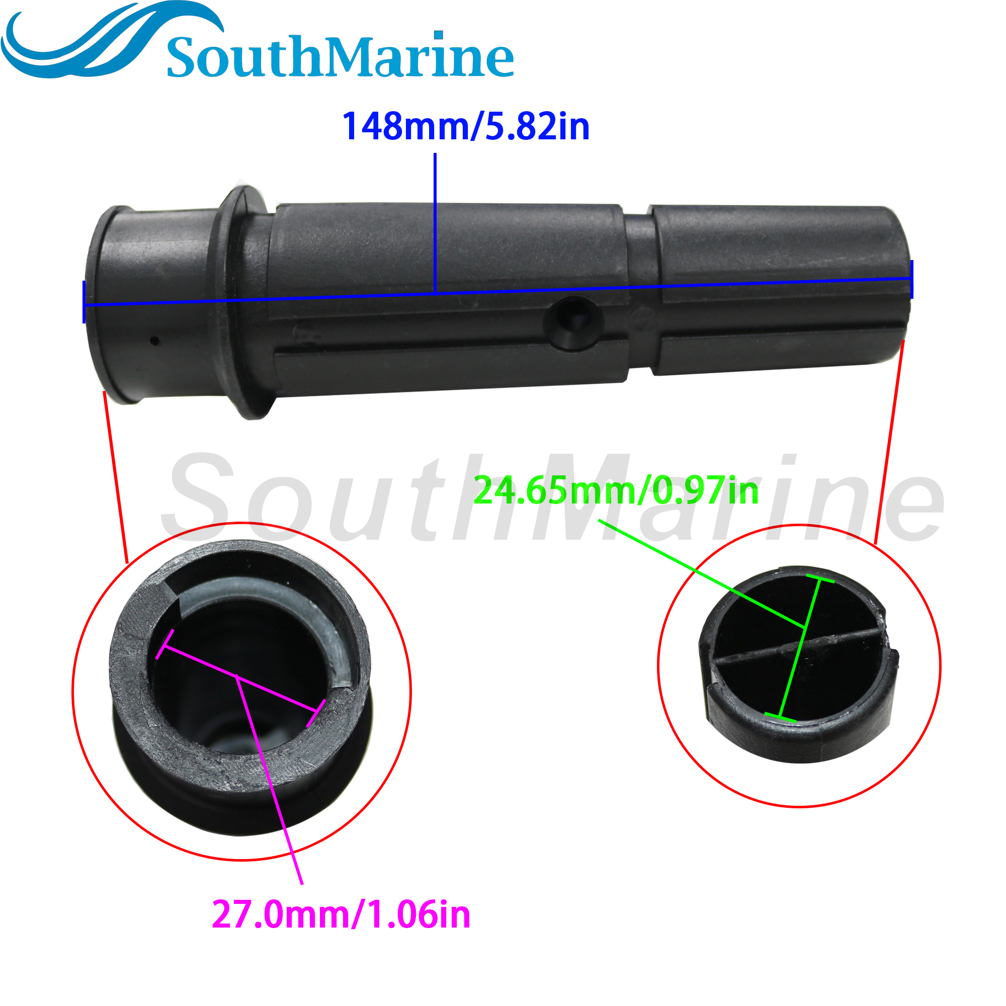 Boat Engine 664-42119-00 664-42119-A0 Grip Steering Handle for Yamaha Parsun Hidea 9.9HP 15HP 30HP