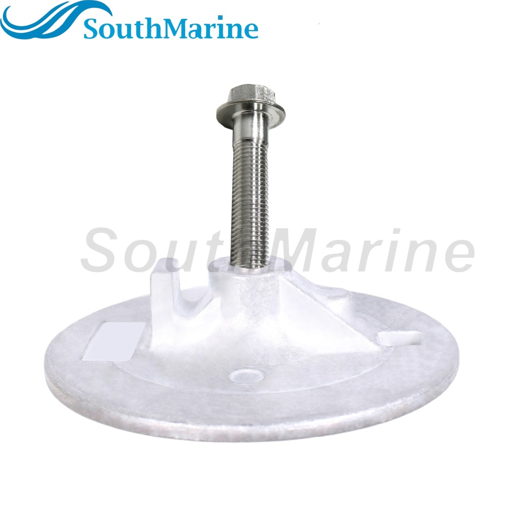 Boat Engine 6CE-45373-00 Flat Trim Tab Anode for Yamaha F70-F100 F200 F225 F250/B 200HP 225HP 250HP 275HP 300HP