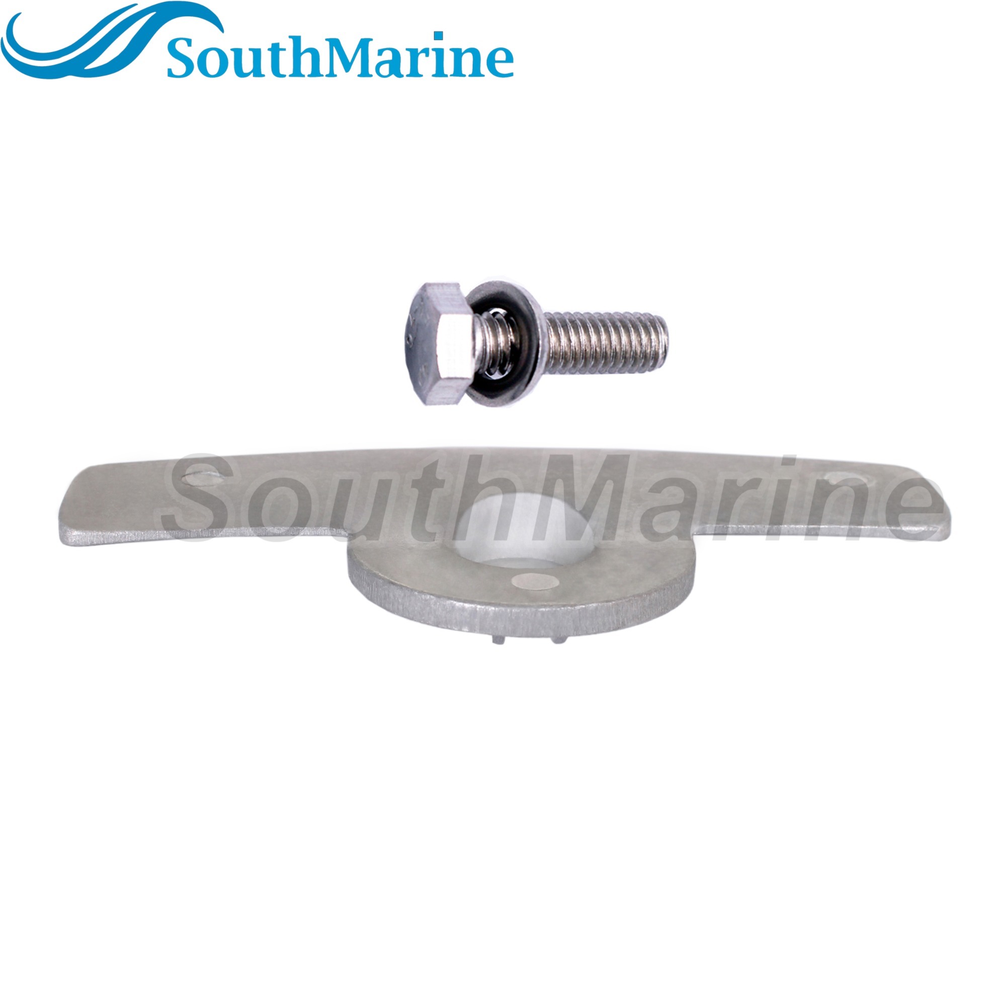 Outboard Motor 6B4-45251-00 Lower Casing Drive Anode for Yamaha Boat Engine 9.9HP 15HP E9.9DMH E15DMH