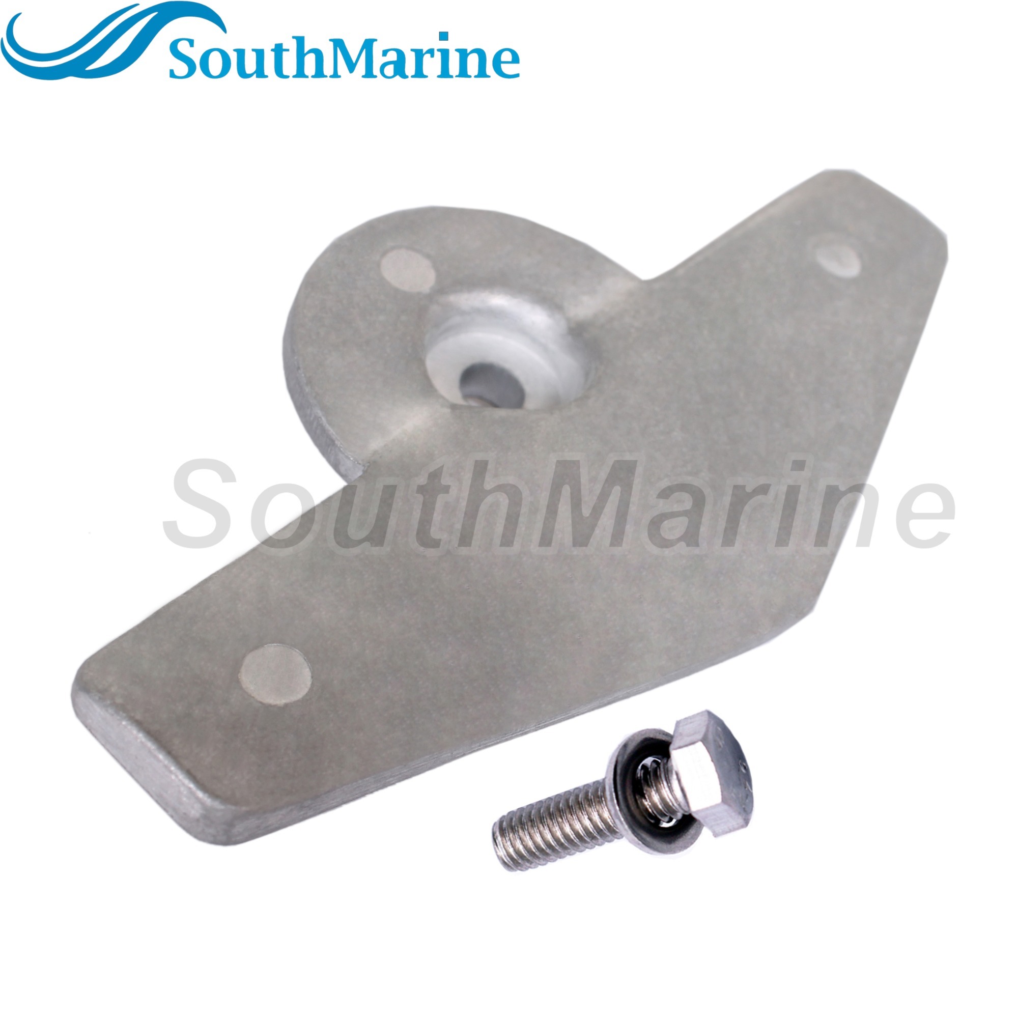 Outboard Motor 6B4-45251-00 Lower Casing Drive Anode for Yamaha Boat Engine 9.9HP 15HP E9.9DMH E15DMH